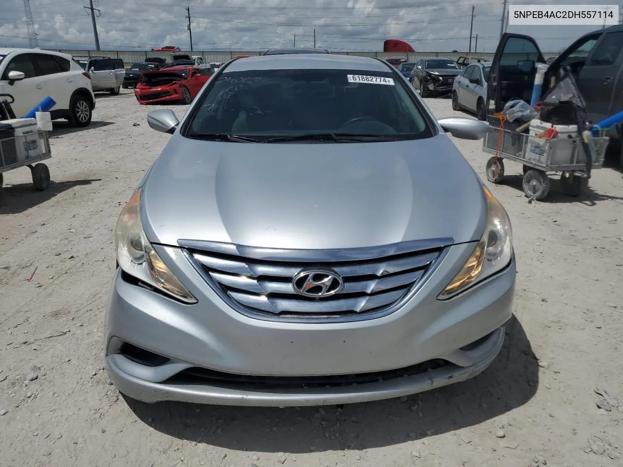 2013 Hyundai Sonata Gls VIN: 5NPEB4AC2DH557114 Lot: 61882774