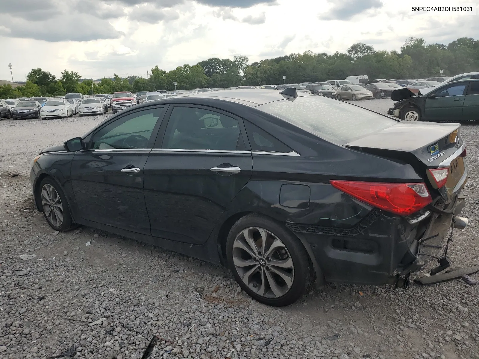 2013 Hyundai Sonata Se VIN: 5NPEC4AB2DH581031 Lot: 62255394