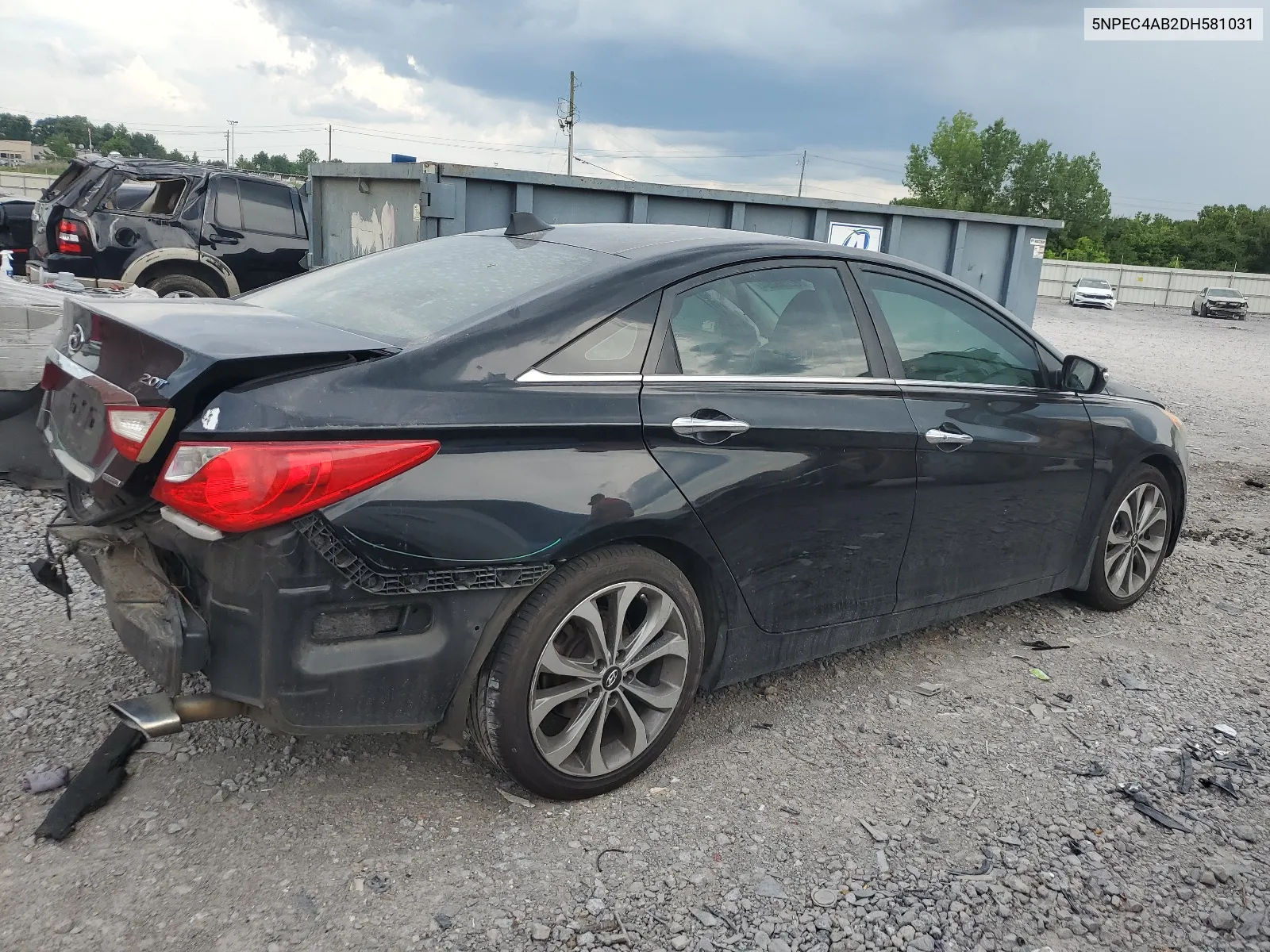 2013 Hyundai Sonata Se VIN: 5NPEC4AB2DH581031 Lot: 62255394