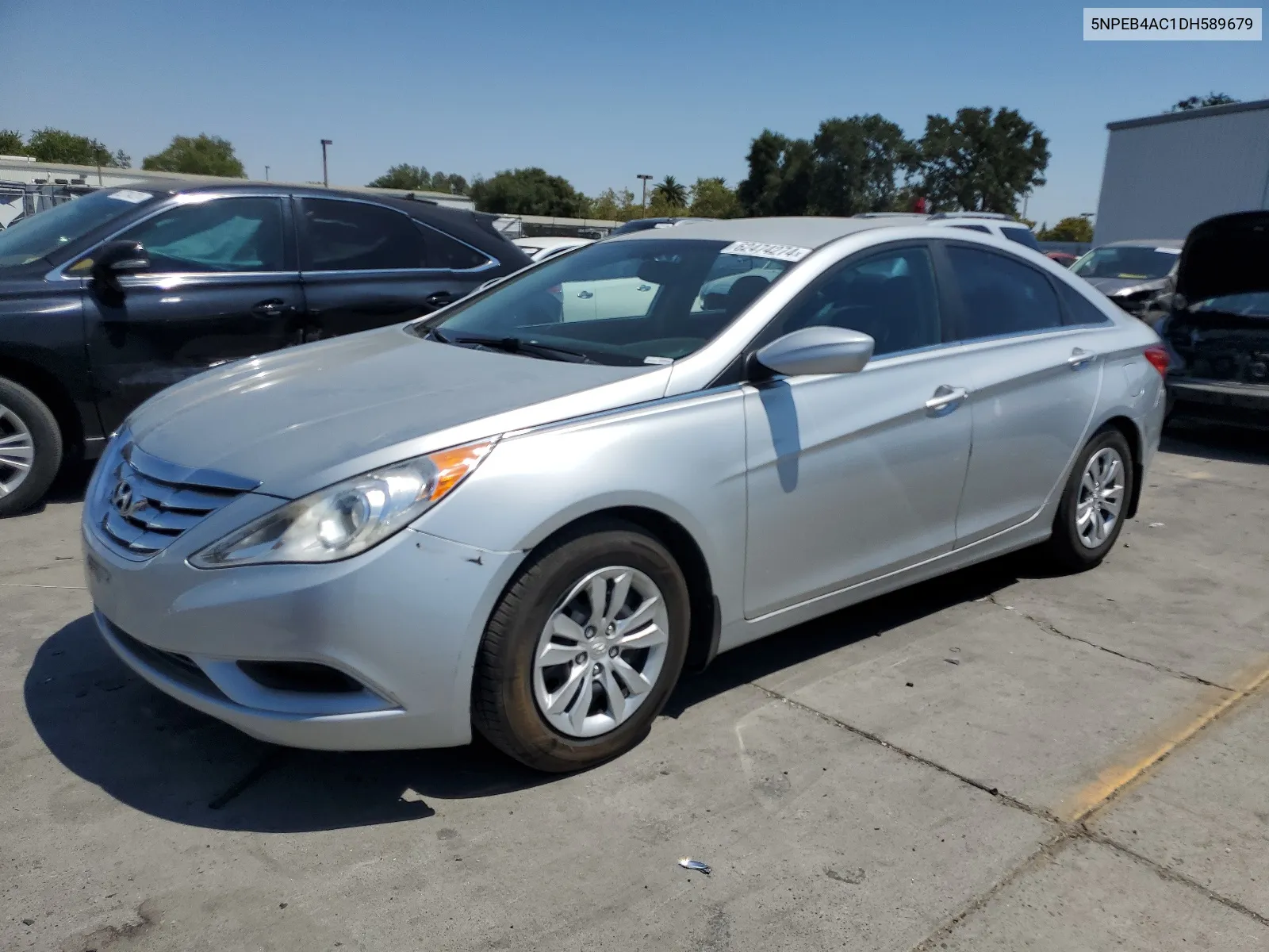 2013 Hyundai Sonata Gls VIN: 5NPEB4AC1DH589679 Lot: 62474274