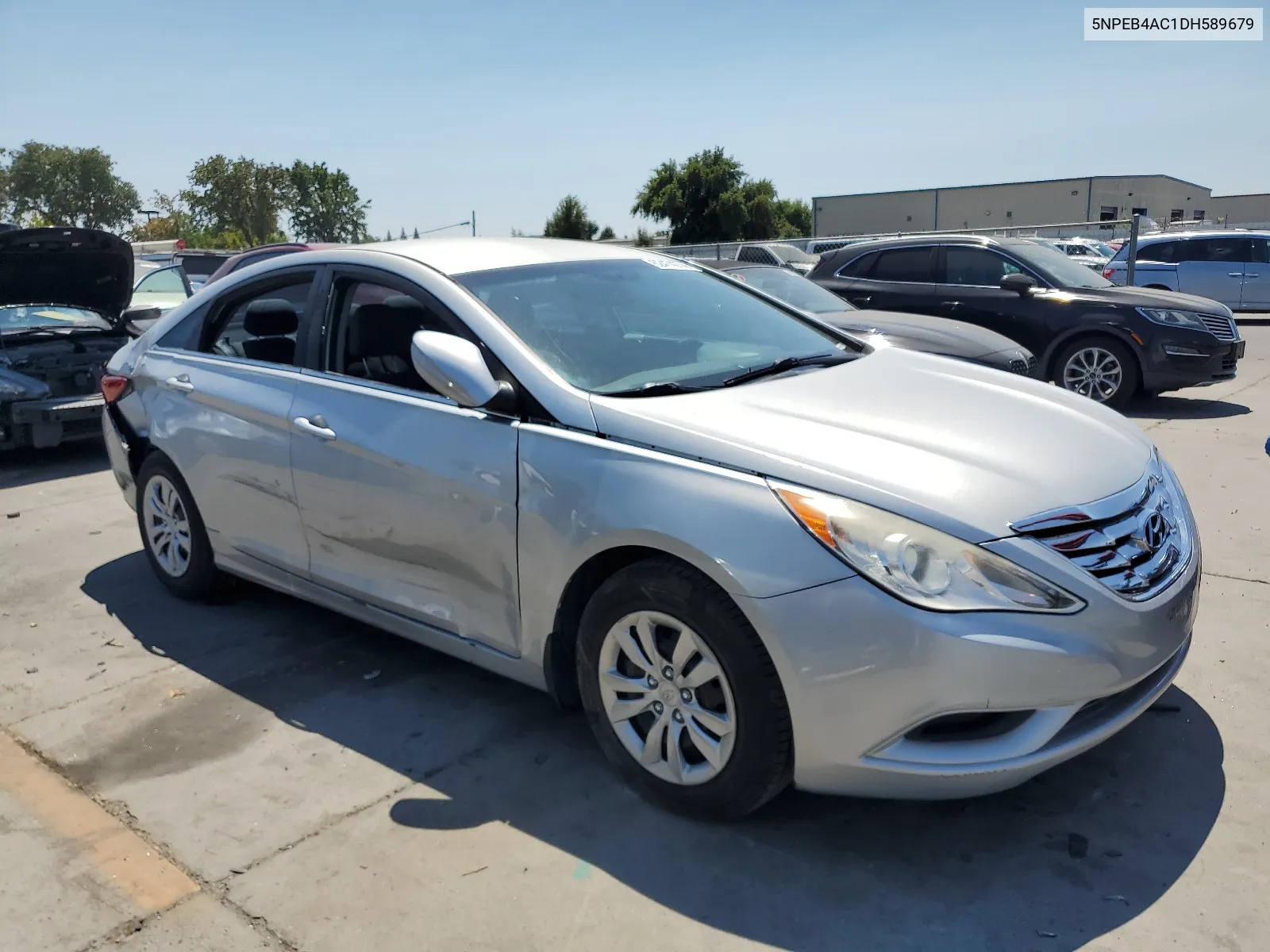 2013 Hyundai Sonata Gls VIN: 5NPEB4AC1DH589679 Lot: 62474274