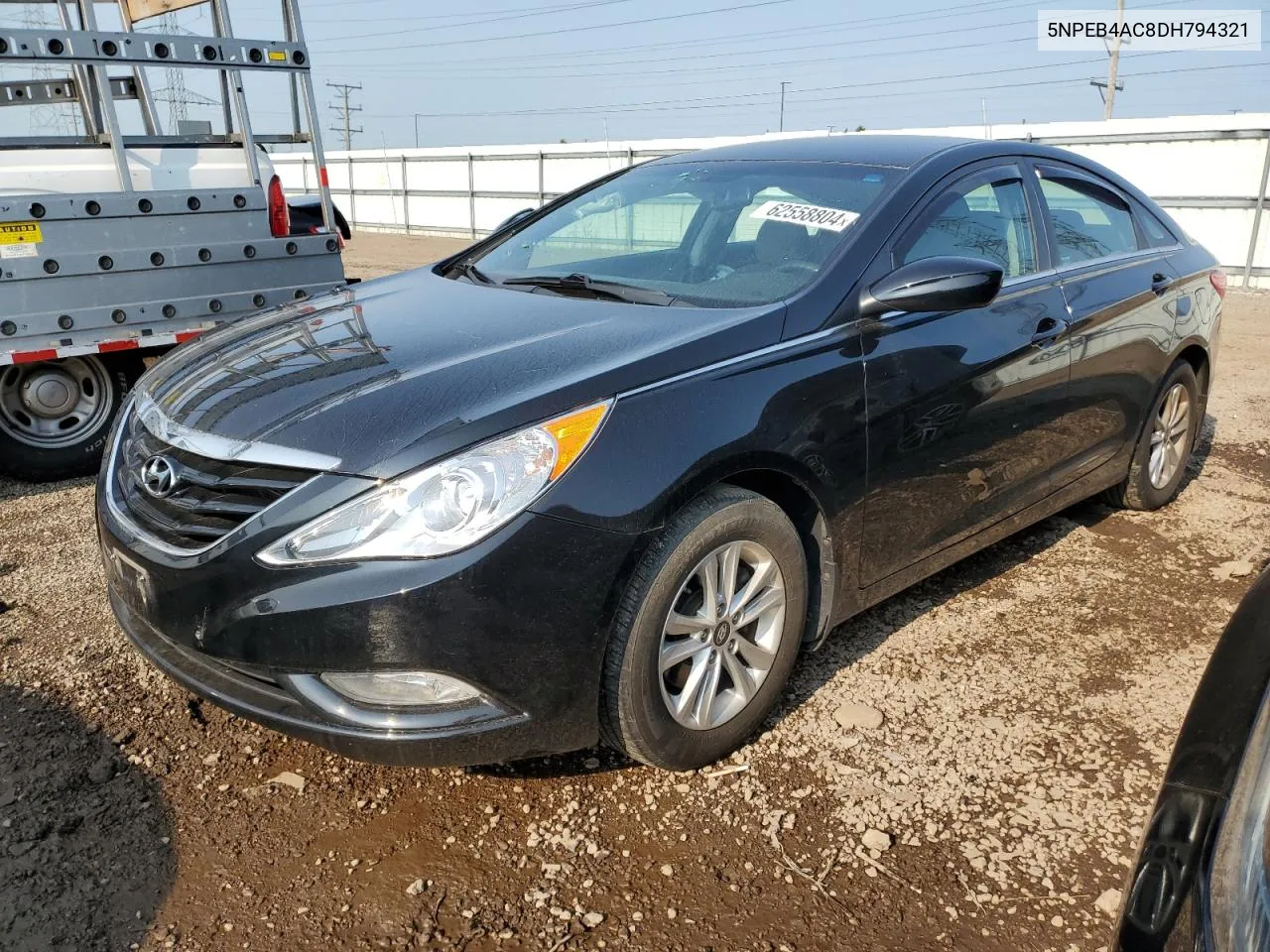 2013 Hyundai Sonata Gls VIN: 5NPEB4AC8DH794321 Lot: 62558804