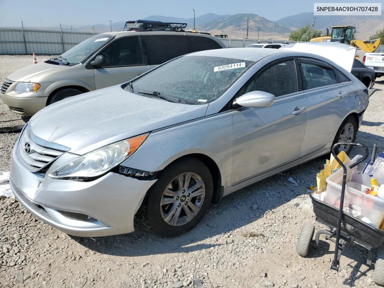 2013 Hyundai Sonata Gls VIN: 5NPEB4AC9DH707428 Lot: 63254114