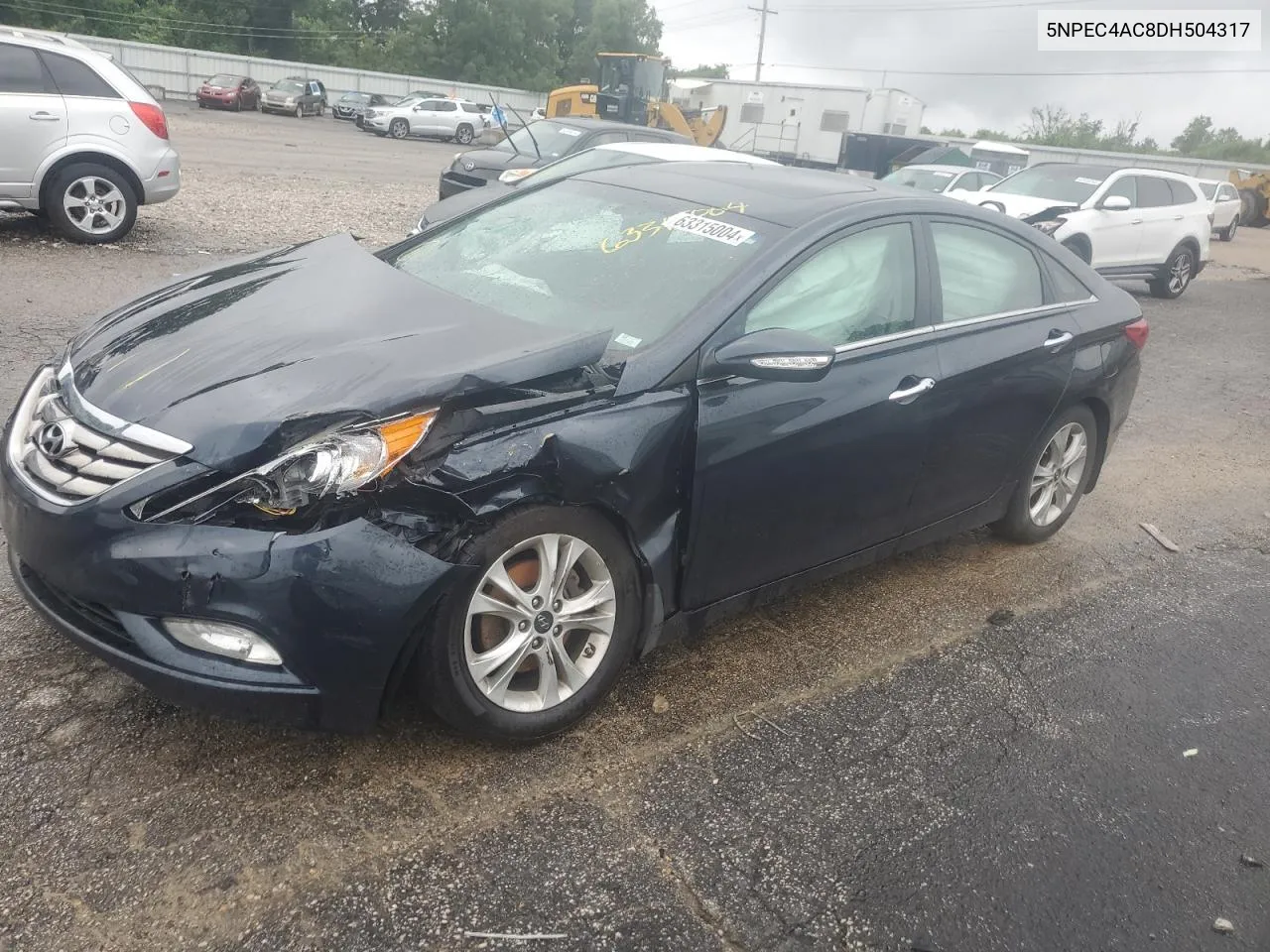 2013 Hyundai Sonata Se VIN: 5NPEC4AC8DH504317 Lot: 63315004