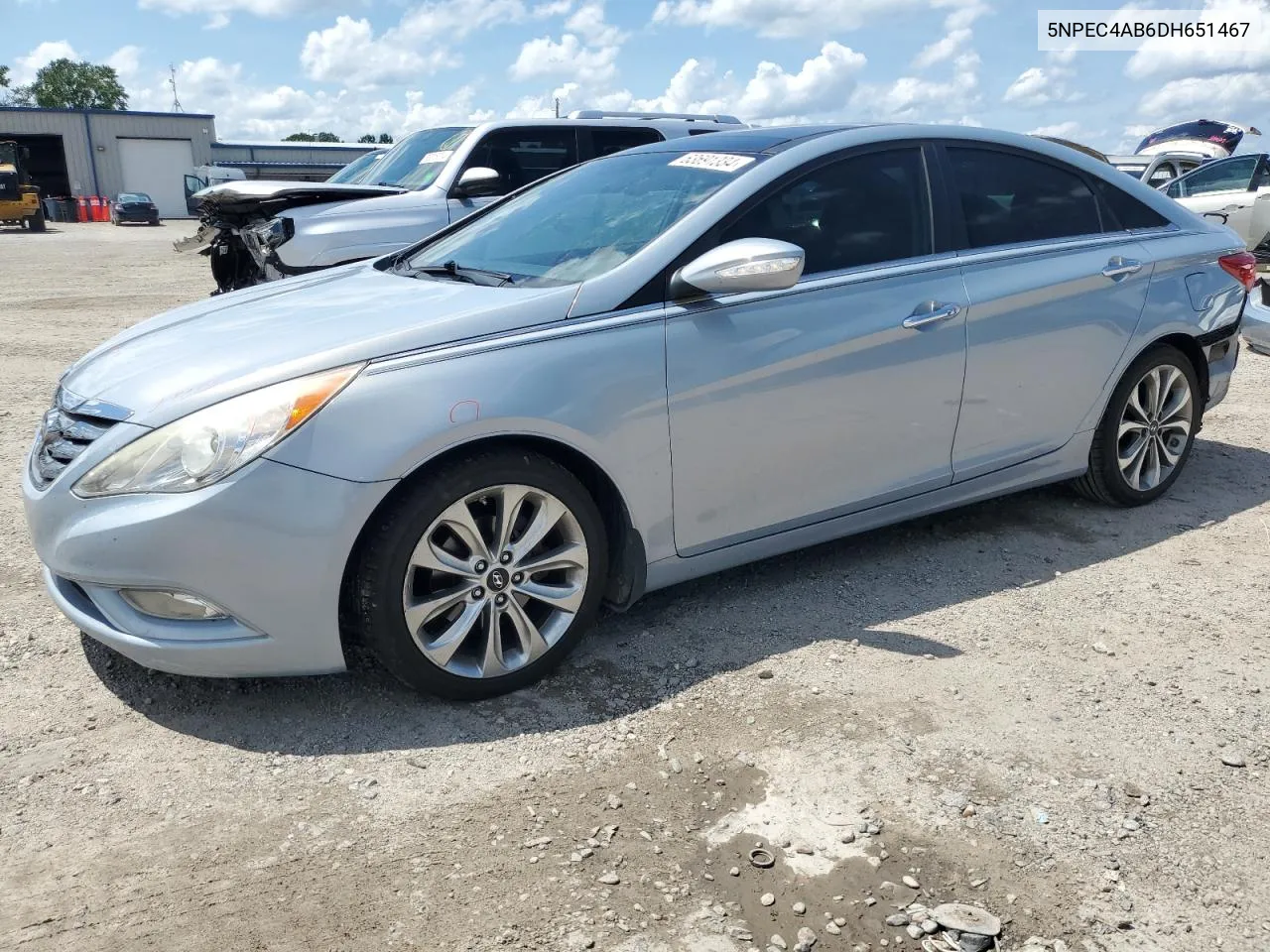 2013 Hyundai Sonata Se VIN: 5NPEC4AB6DH651467 Lot: 63691334