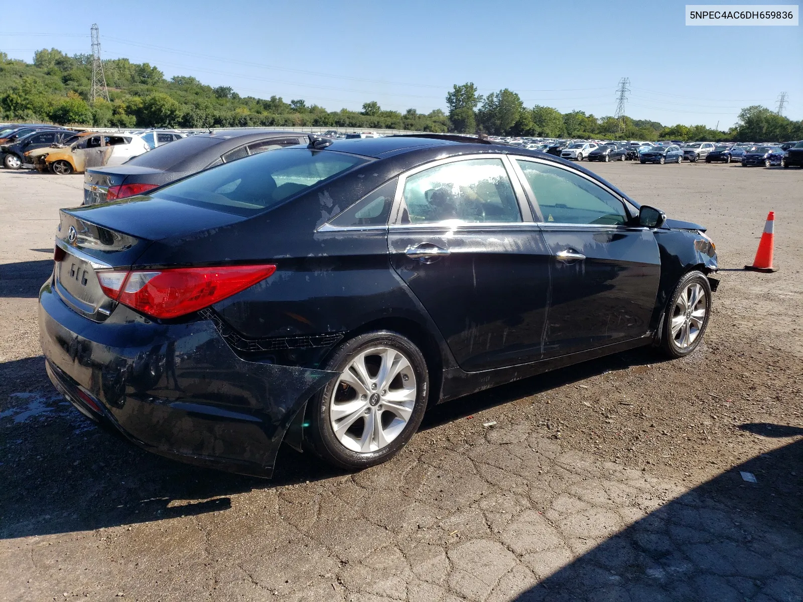 2013 Hyundai Sonata Se VIN: 5NPEC4AC6DH659836 Lot: 63989914