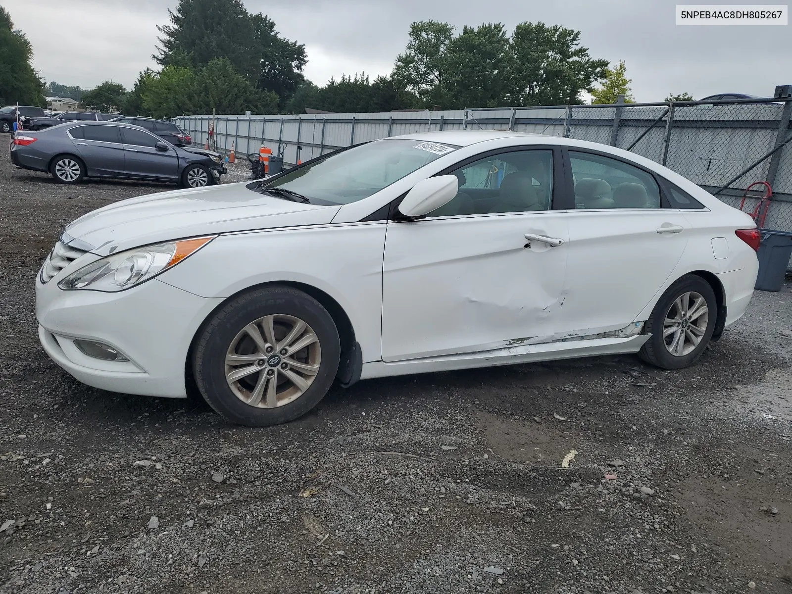 2013 Hyundai Sonata Gls VIN: 5NPEB4AC8DH805267 Lot: 64034724