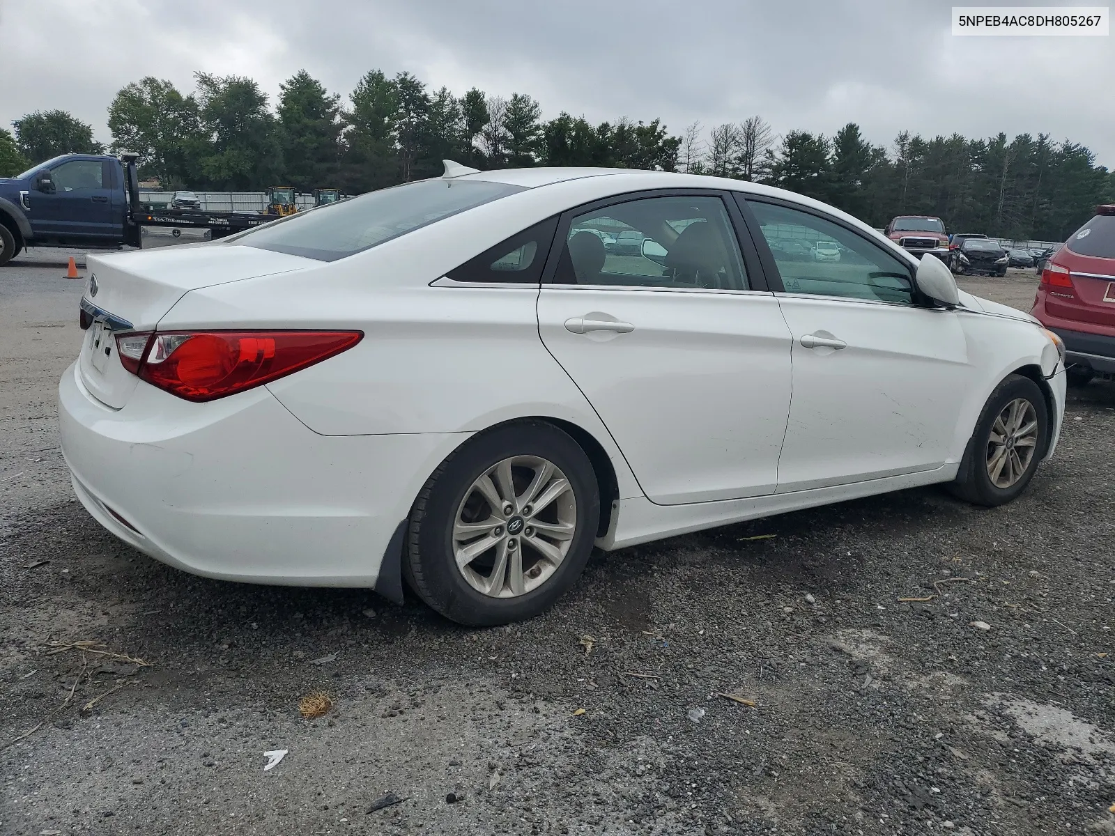 2013 Hyundai Sonata Gls VIN: 5NPEB4AC8DH805267 Lot: 64034724