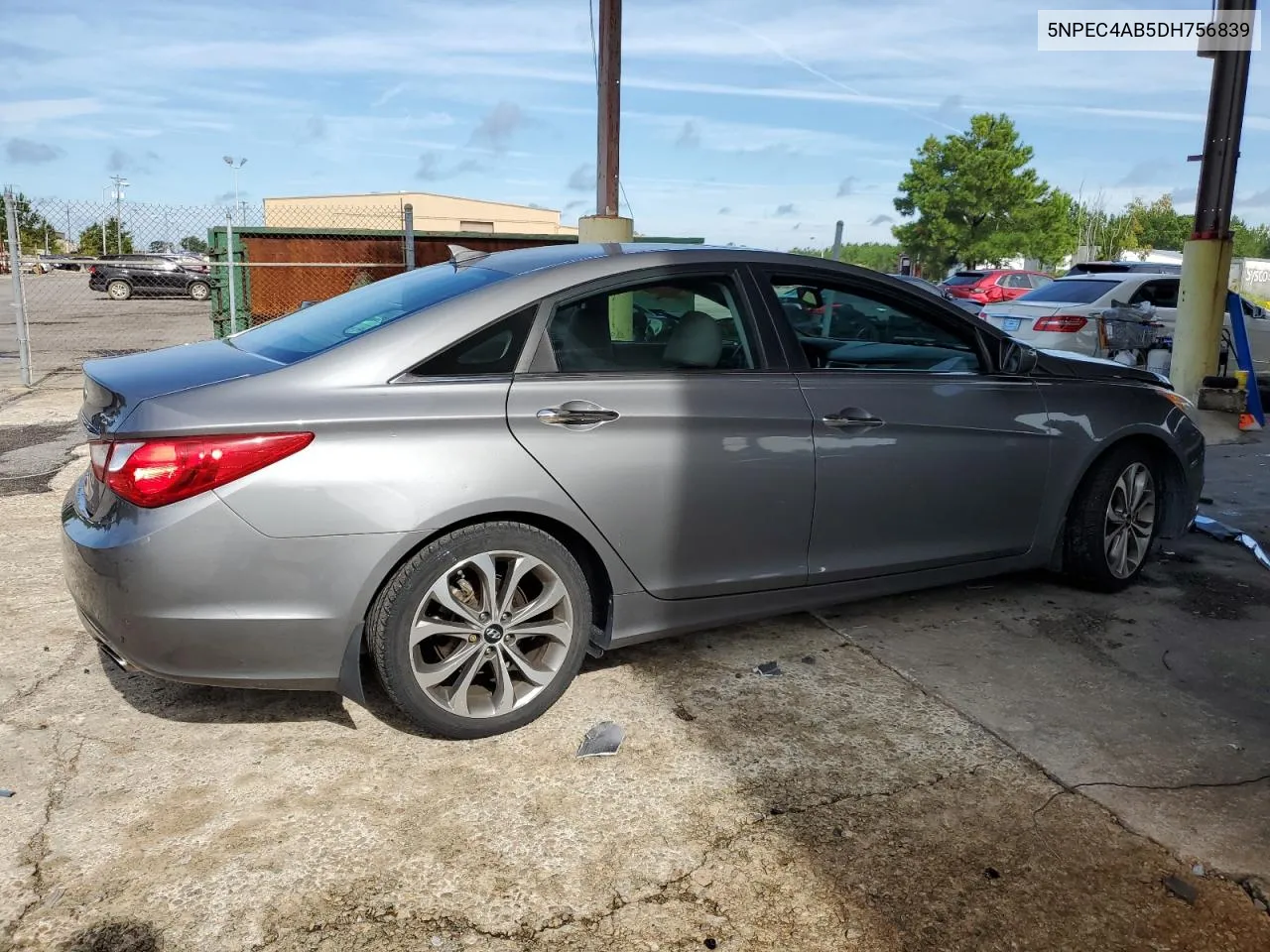 2013 Hyundai Sonata Se VIN: 5NPEC4AB5DH756839 Lot: 64450114