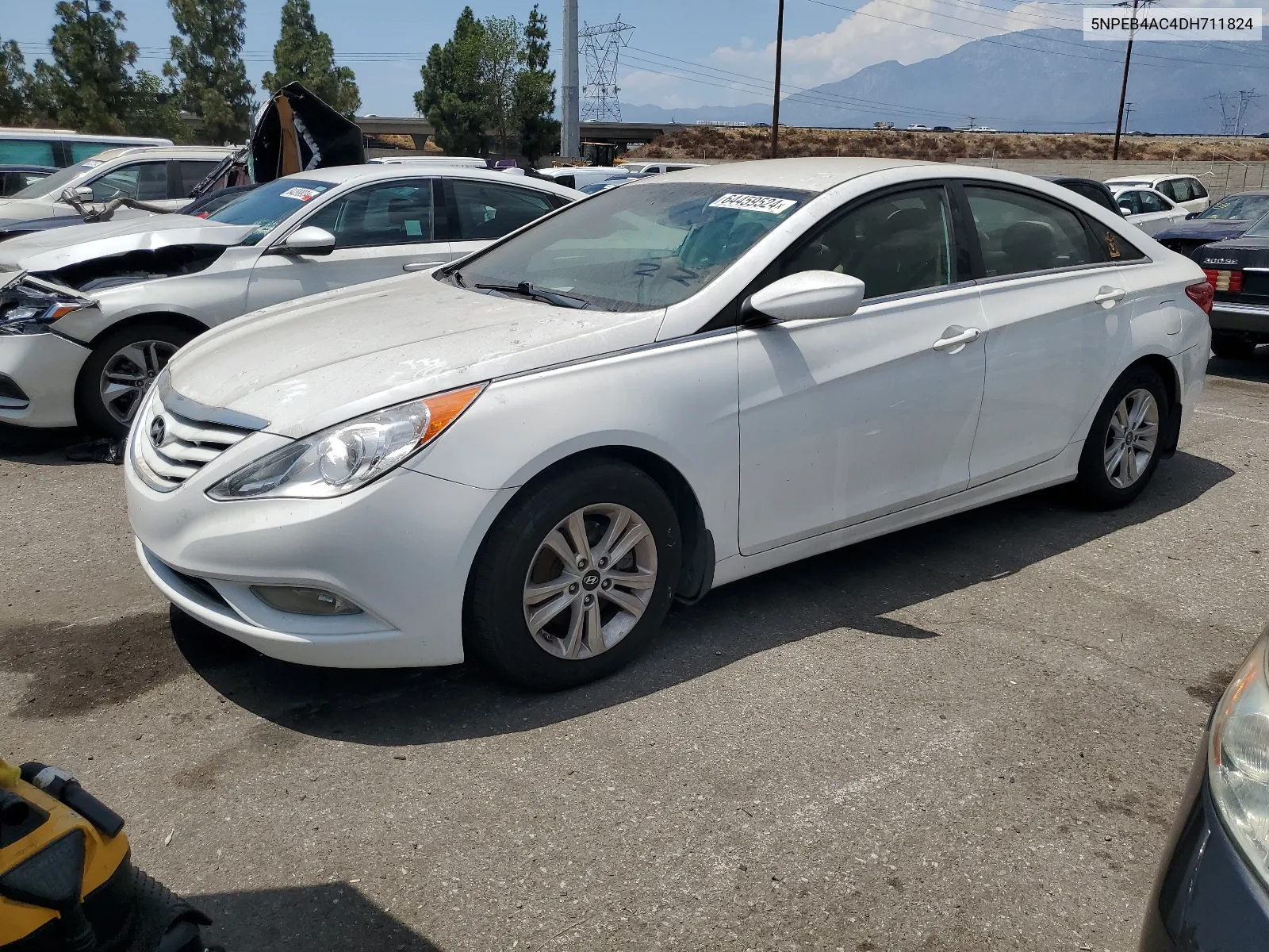 2013 Hyundai Sonata Gls VIN: 5NPEB4AC4DH711824 Lot: 64459524