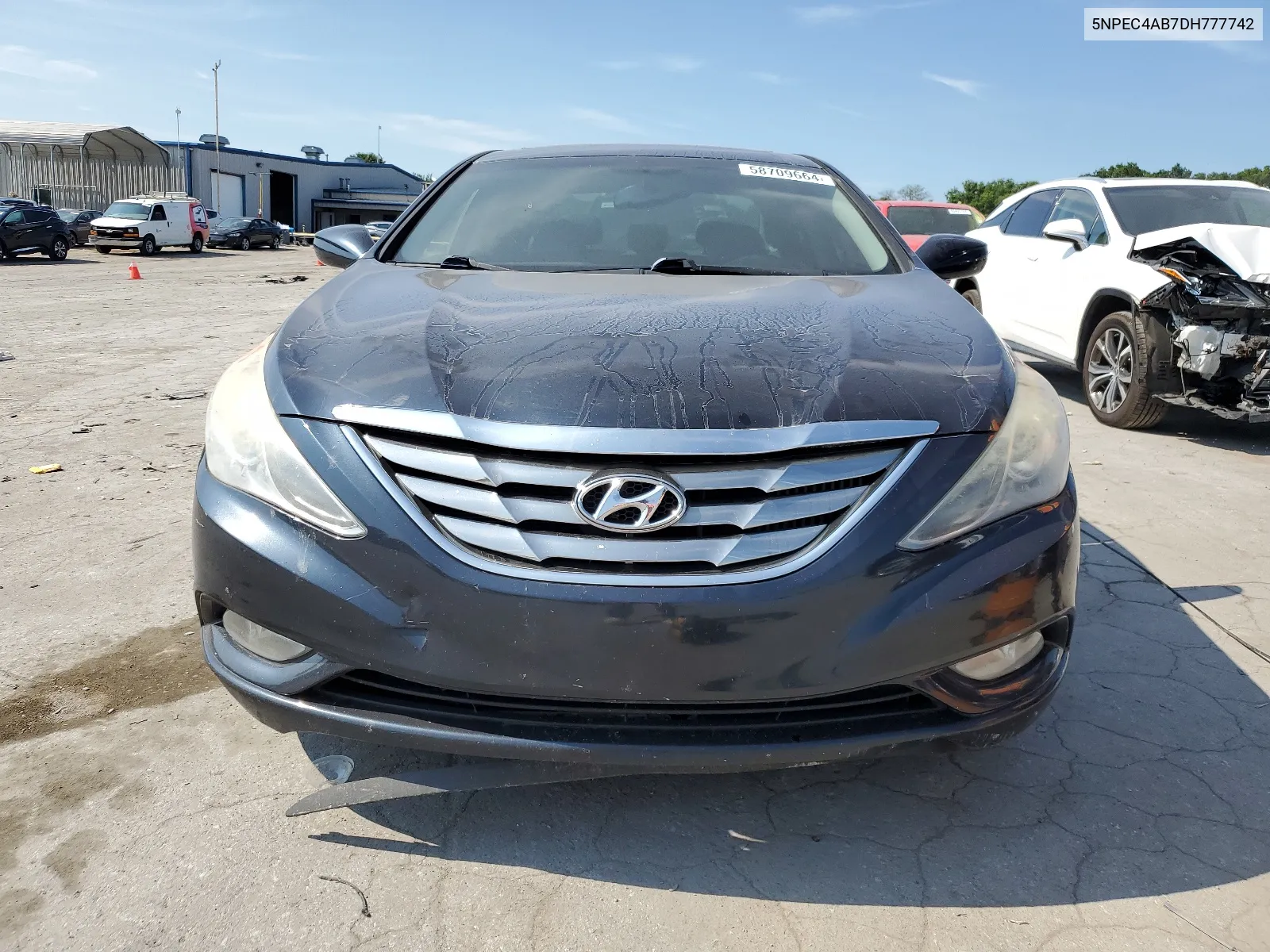 2013 Hyundai Sonata Se VIN: 5NPEC4AB7DH777742 Lot: 64622234