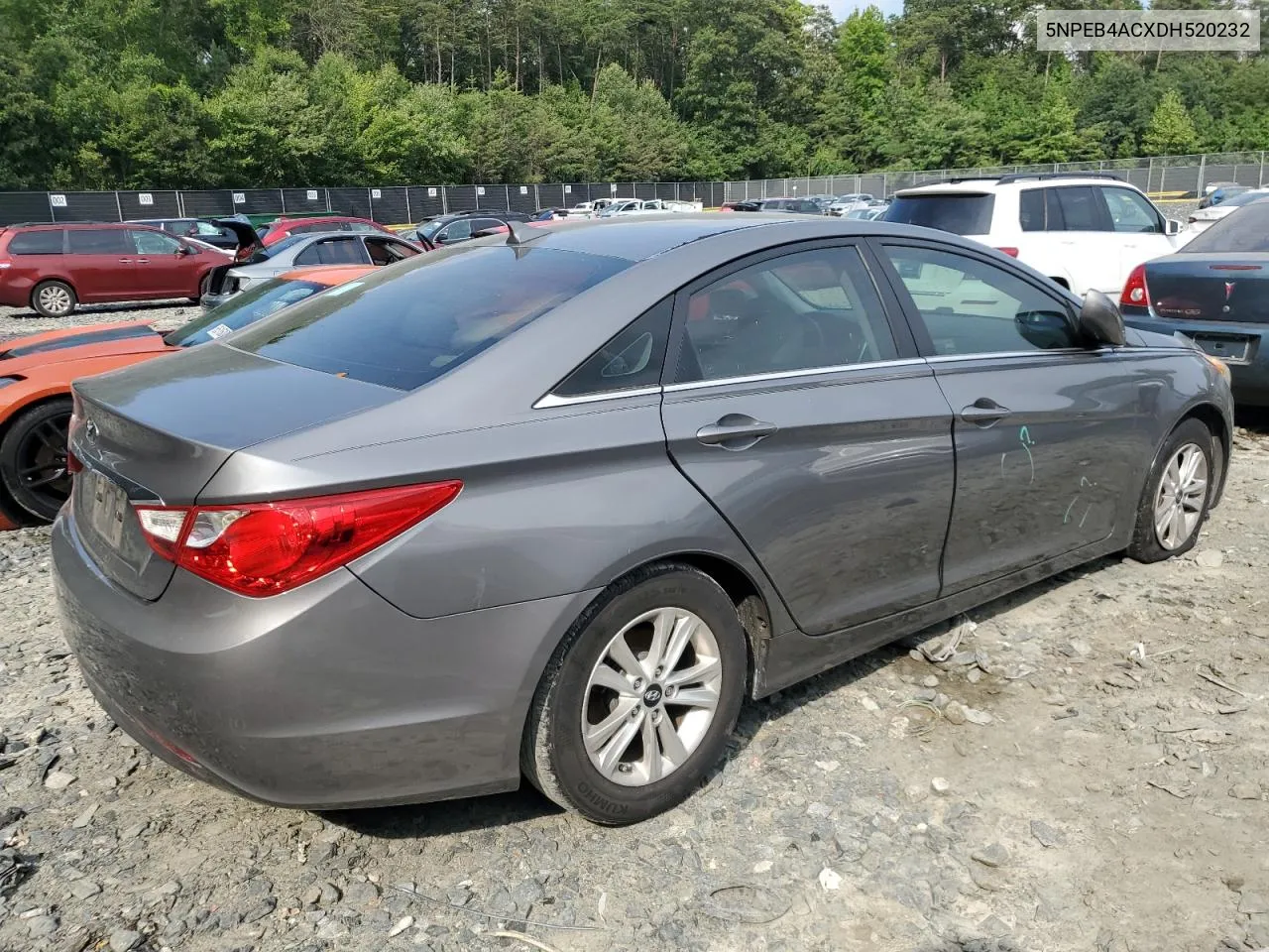 2013 Hyundai Sonata Gls VIN: 5NPEB4ACXDH520232 Lot: 64683024