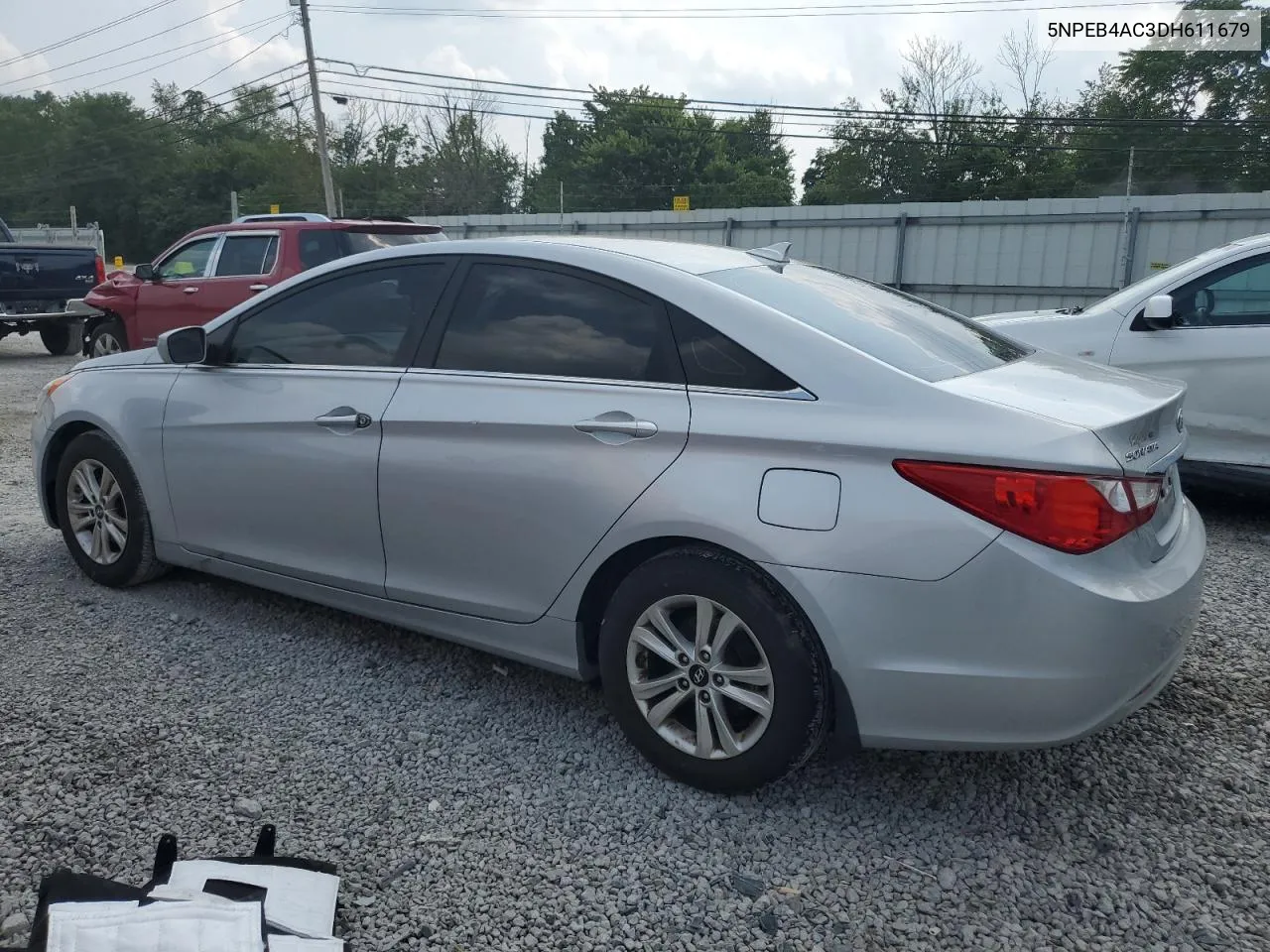 2013 Hyundai Sonata Gls VIN: 5NPEB4AC3DH611679 Lot: 64766864