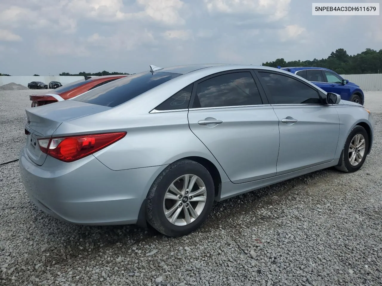 2013 Hyundai Sonata Gls VIN: 5NPEB4AC3DH611679 Lot: 64766864