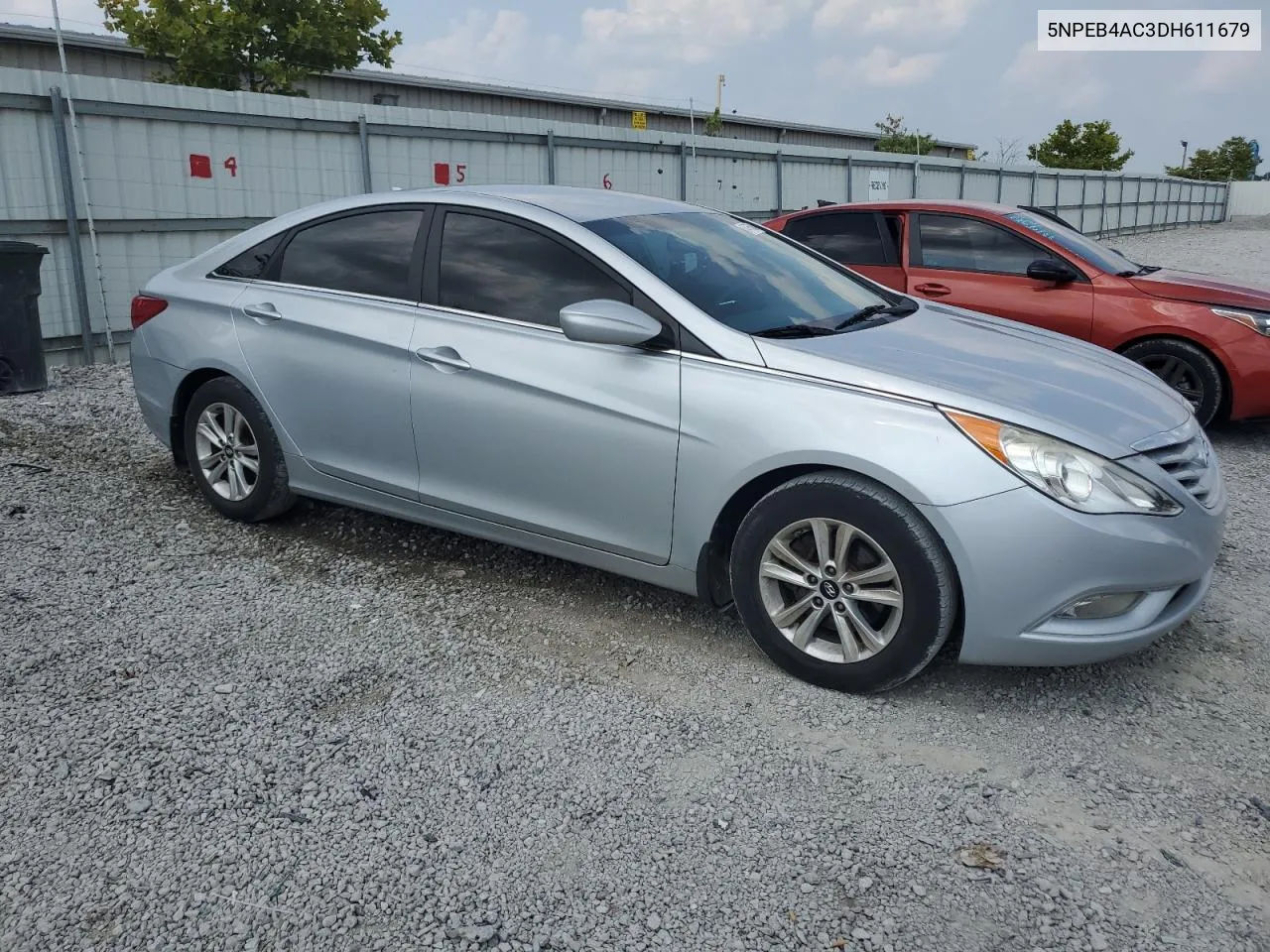 2013 Hyundai Sonata Gls VIN: 5NPEB4AC3DH611679 Lot: 64766864