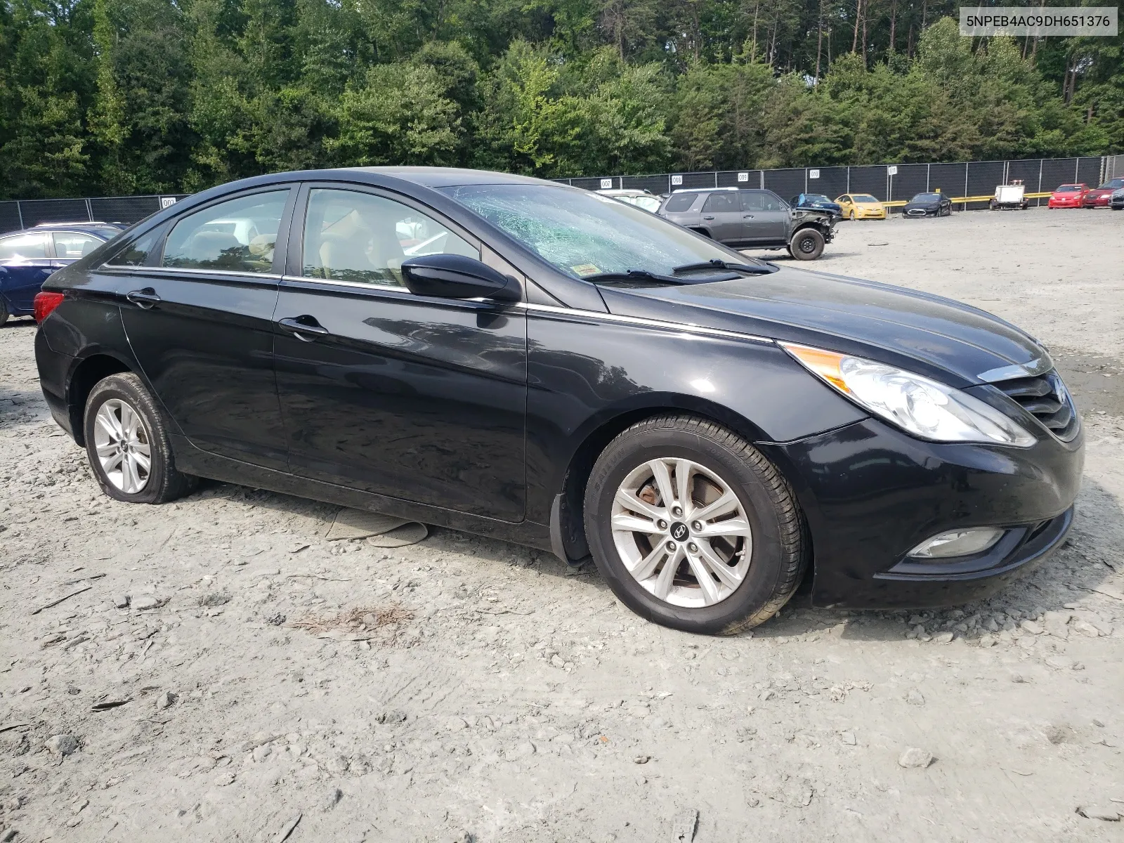 2013 Hyundai Sonata Gls VIN: 5NPEB4AC9DH651376 Lot: 64996104