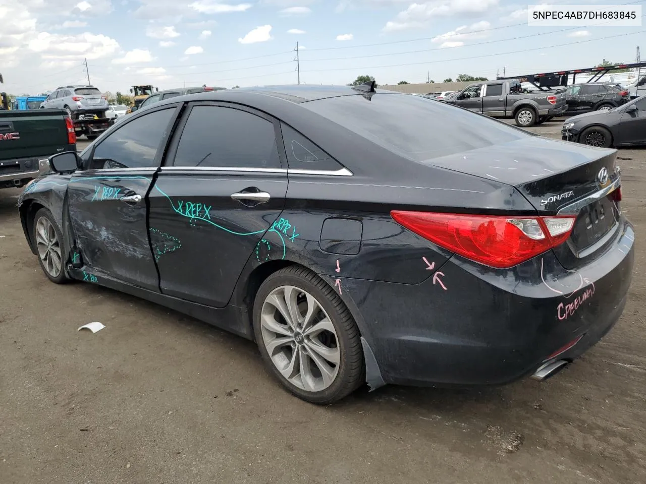 5NPEC4AB7DH683845 2013 Hyundai Sonata Se