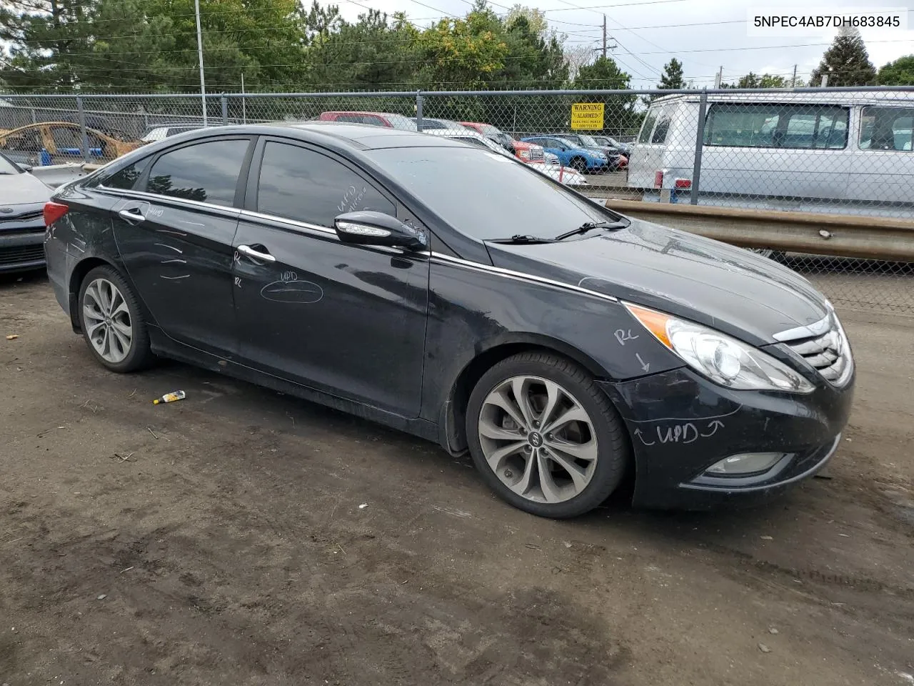 2013 Hyundai Sonata Se VIN: 5NPEC4AB7DH683845 Lot: 65215214