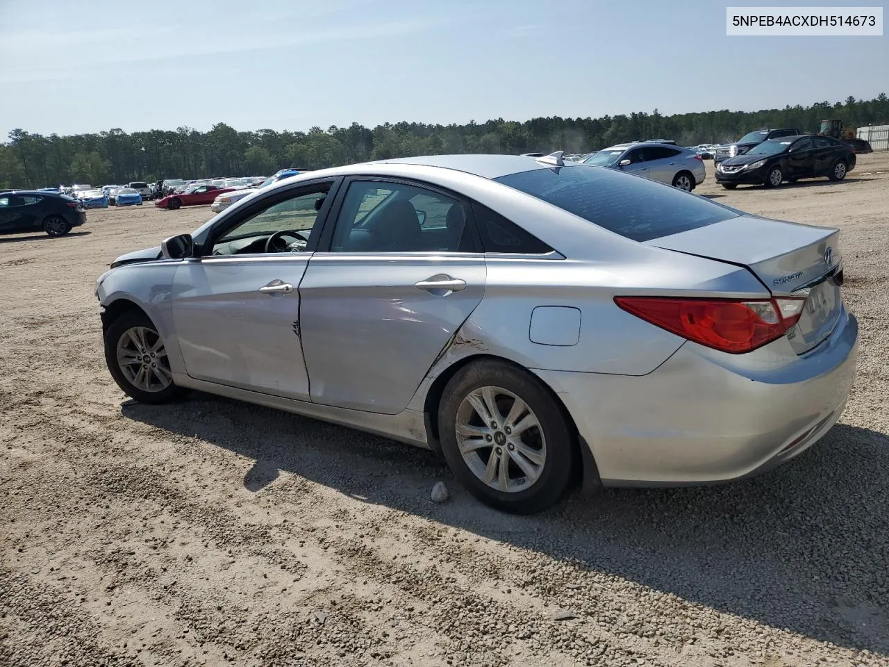 2013 Hyundai Sonata Gls VIN: 5NPEB4ACXDH514673 Lot: 65426794