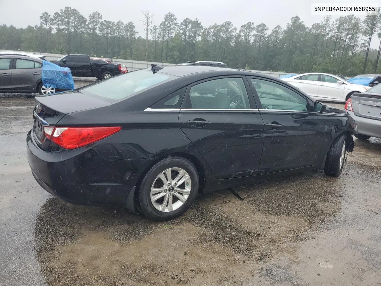 2013 Hyundai Sonata Gls VIN: 5NPEB4AC0DH668955 Lot: 66005394