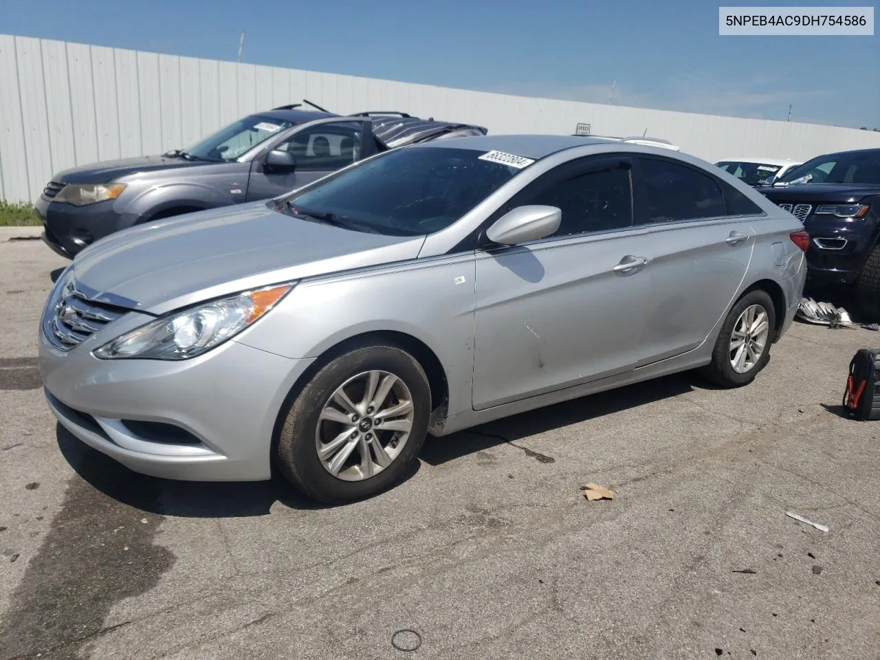 2013 Hyundai Sonata Gls VIN: 5NPEB4AC9DH754586 Lot: 66322804