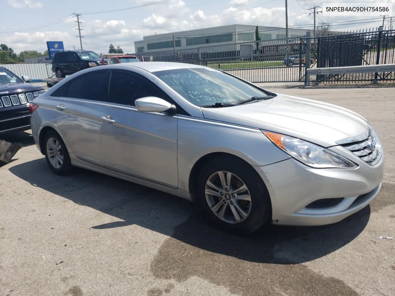 2013 Hyundai Sonata Gls VIN: 5NPEB4AC9DH754586 Lot: 66322804