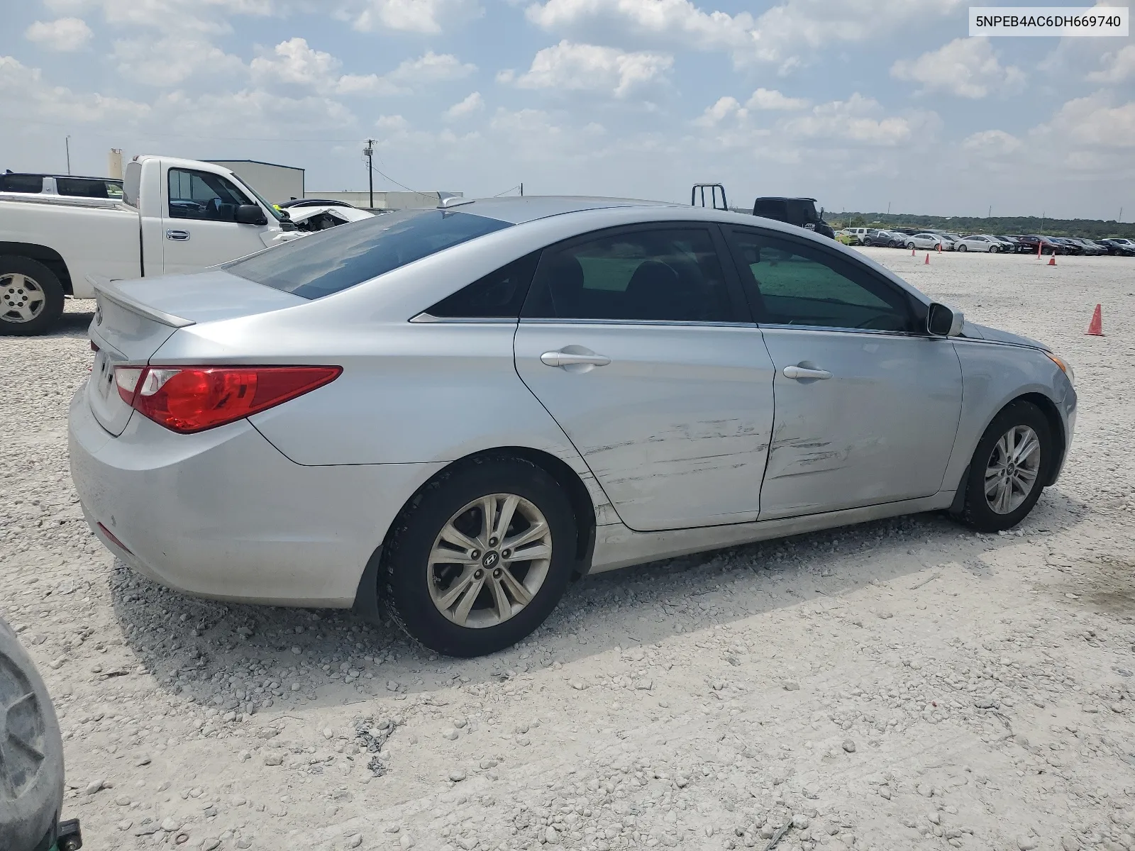 2013 Hyundai Sonata Gls VIN: 5NPEB4AC6DH669740 Lot: 66491714