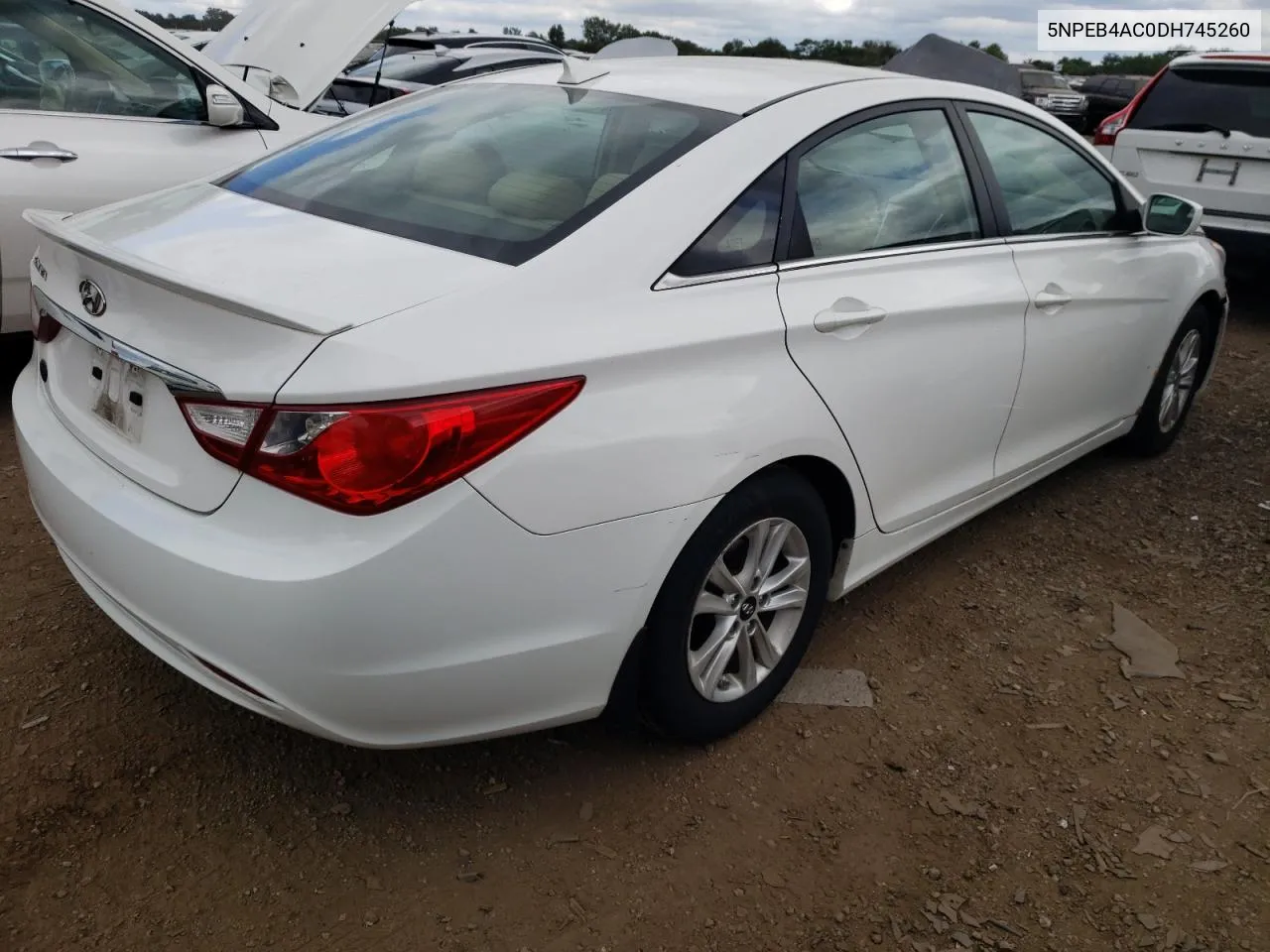 2013 Hyundai Sonata Gls VIN: 5NPEB4AC0DH745260 Lot: 66633864