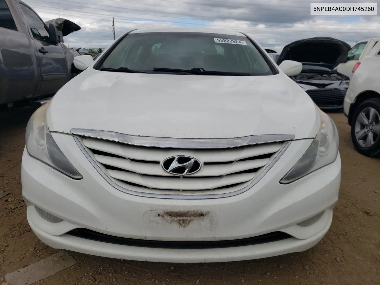 2013 Hyundai Sonata Gls VIN: 5NPEB4AC0DH745260 Lot: 66633864