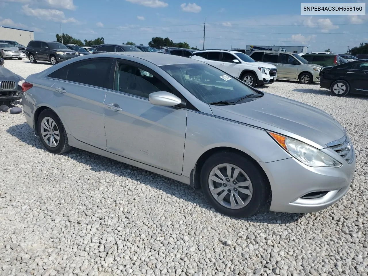 2013 Hyundai Sonata Gls VIN: 5NPEB4AC3DH558160 Lot: 66712914