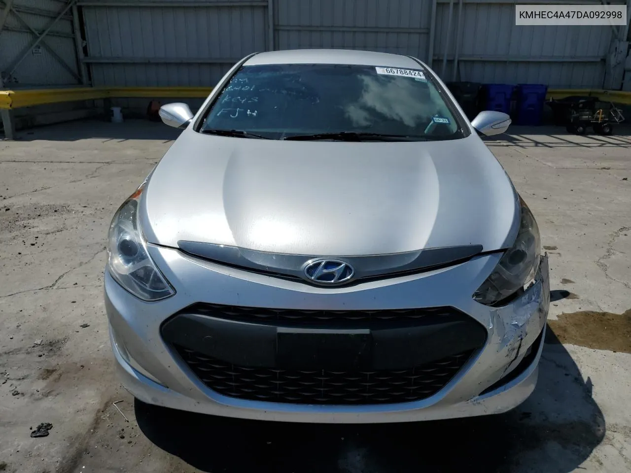 2013 Hyundai Sonata Hybrid VIN: KMHEC4A47DA092998 Lot: 66788424