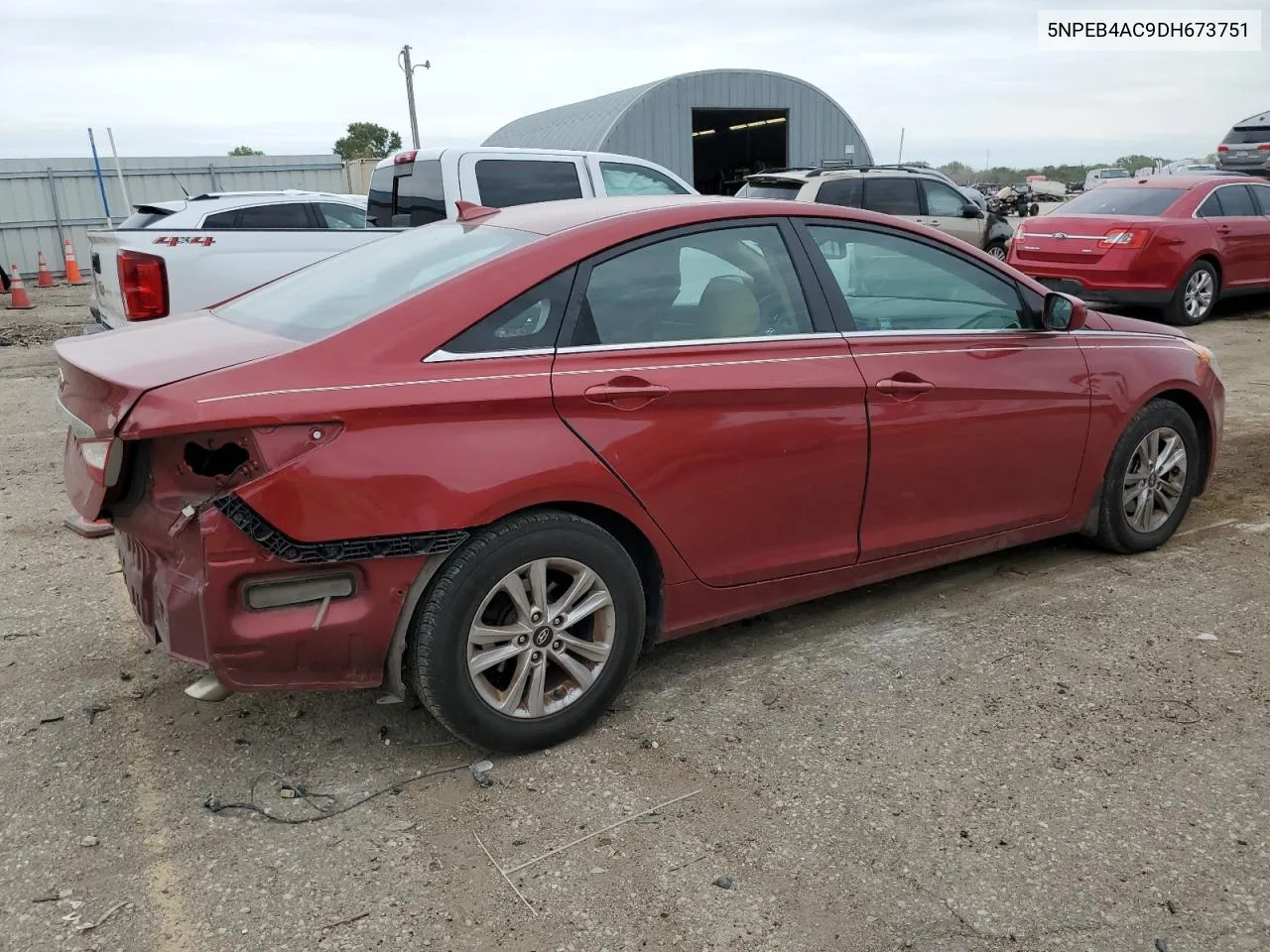 5NPEB4AC9DH673751 2013 Hyundai Sonata Gls