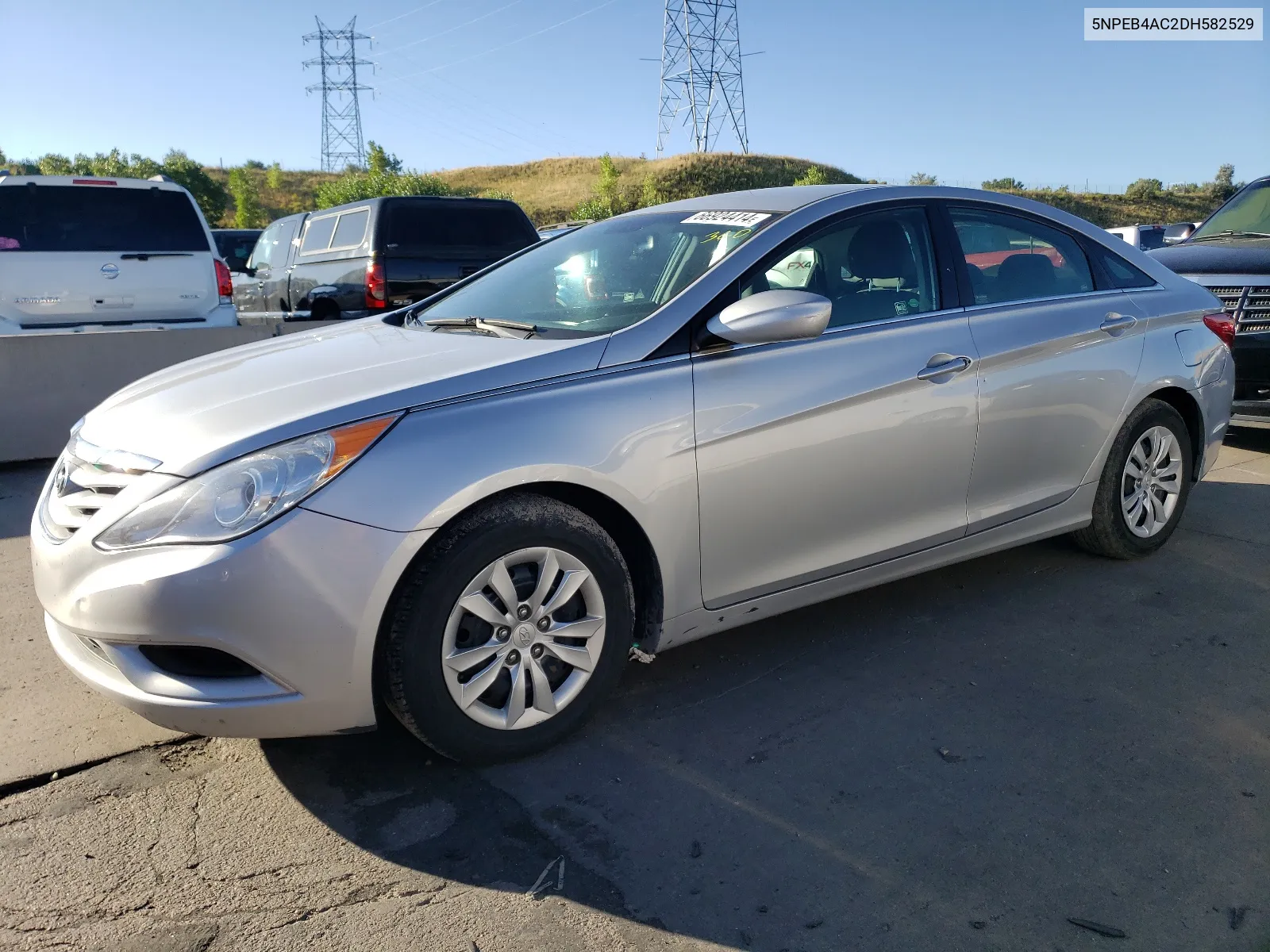 5NPEB4AC2DH582529 2013 Hyundai Sonata Gls