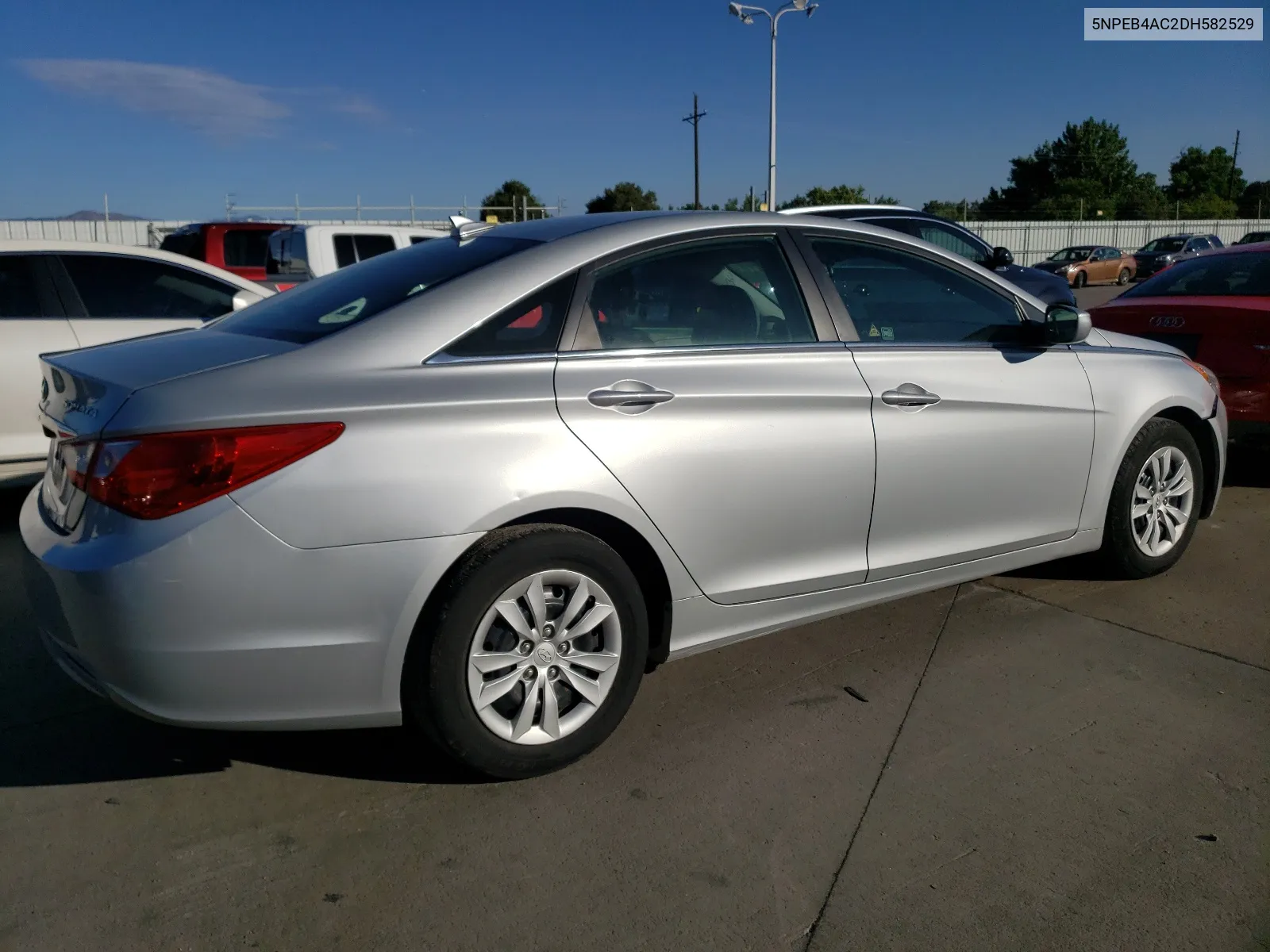 2013 Hyundai Sonata Gls VIN: 5NPEB4AC2DH582529 Lot: 66924414