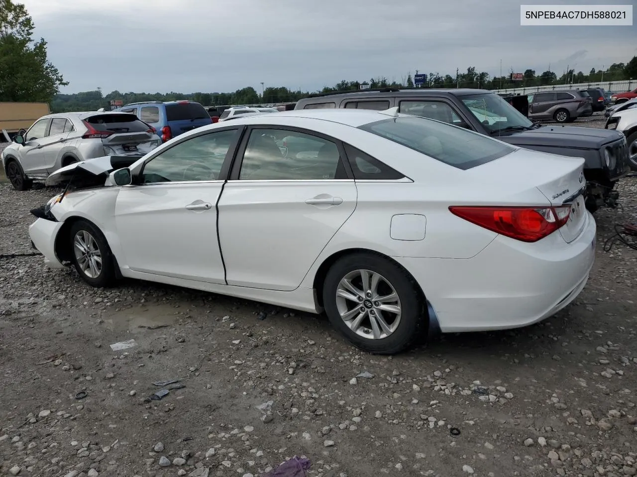 2013 Hyundai Sonata Gls VIN: 5NPEB4AC7DH588021 Lot: 66963474