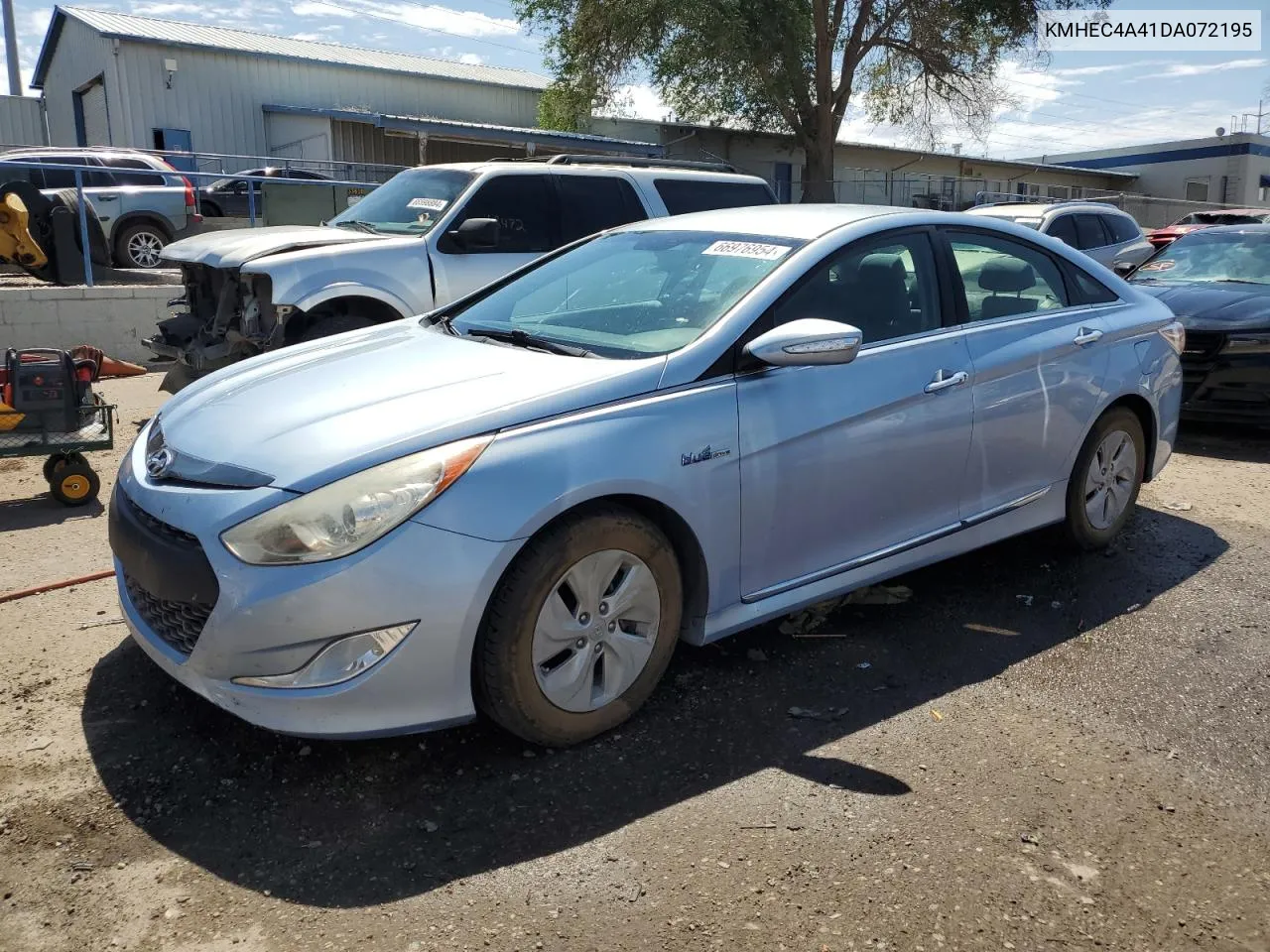 KMHEC4A41DA072195 2013 Hyundai Sonata Hybrid