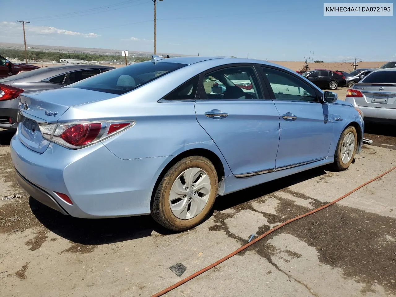 2013 Hyundai Sonata Hybrid VIN: KMHEC4A41DA072195 Lot: 66976954