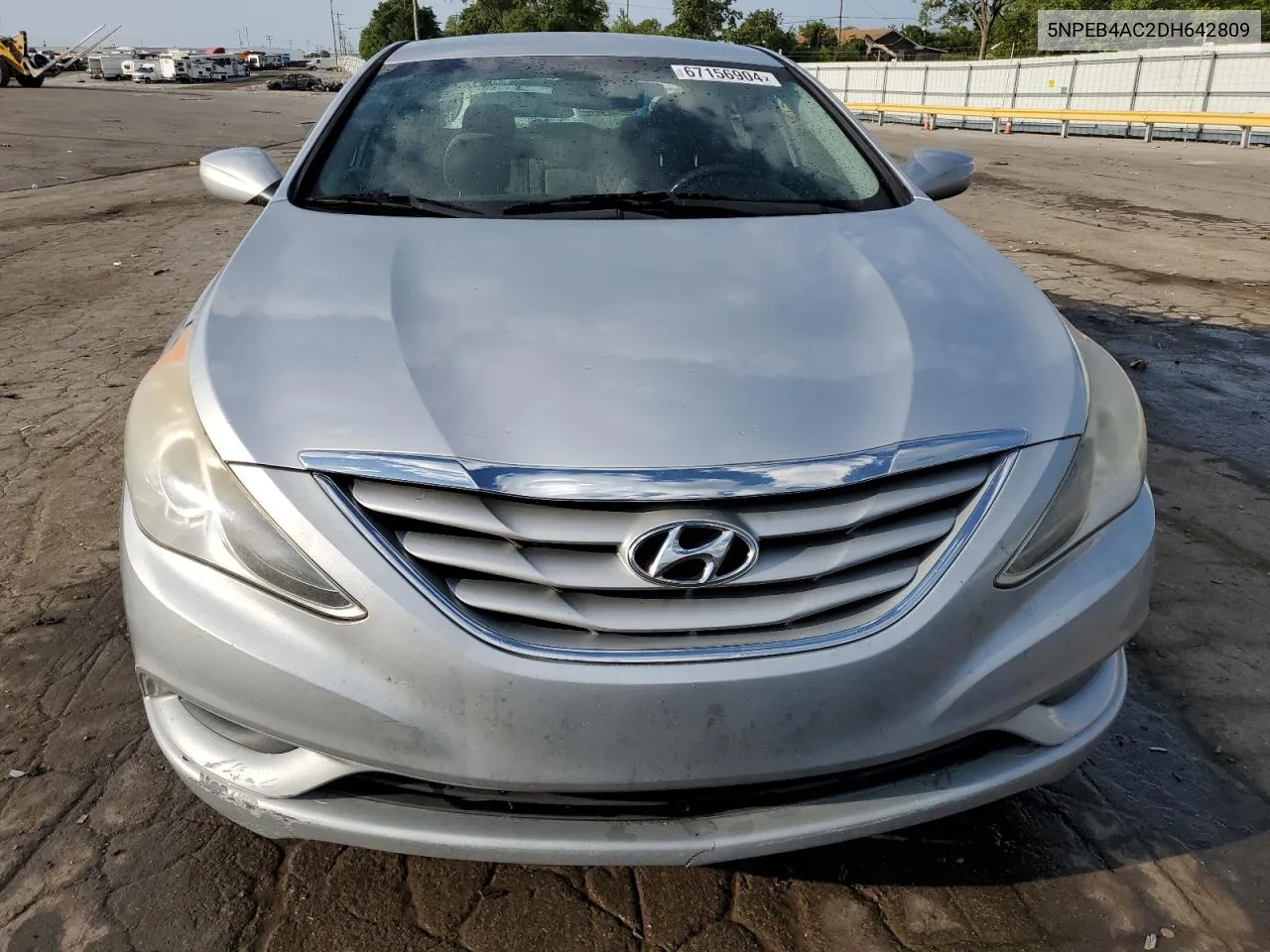 2013 Hyundai Sonata Gls VIN: 5NPEB4AC2DH642809 Lot: 67156904