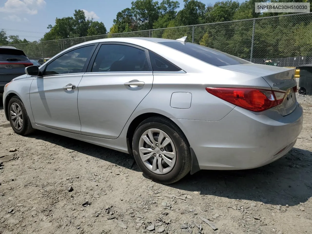 2013 Hyundai Sonata Gls VIN: 5NPEB4AC3DH510030 Lot: 67494334