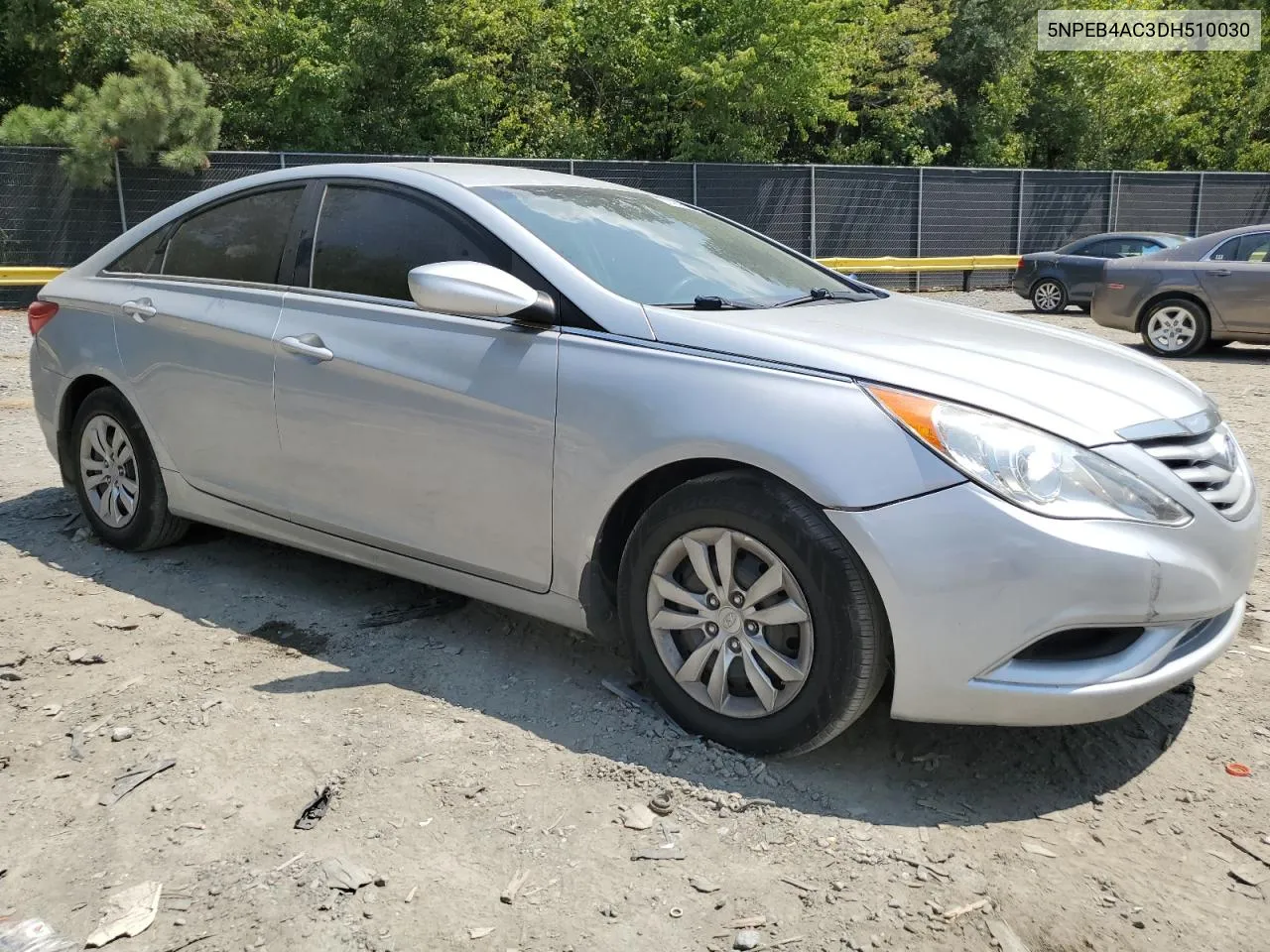 2013 Hyundai Sonata Gls VIN: 5NPEB4AC3DH510030 Lot: 67494334