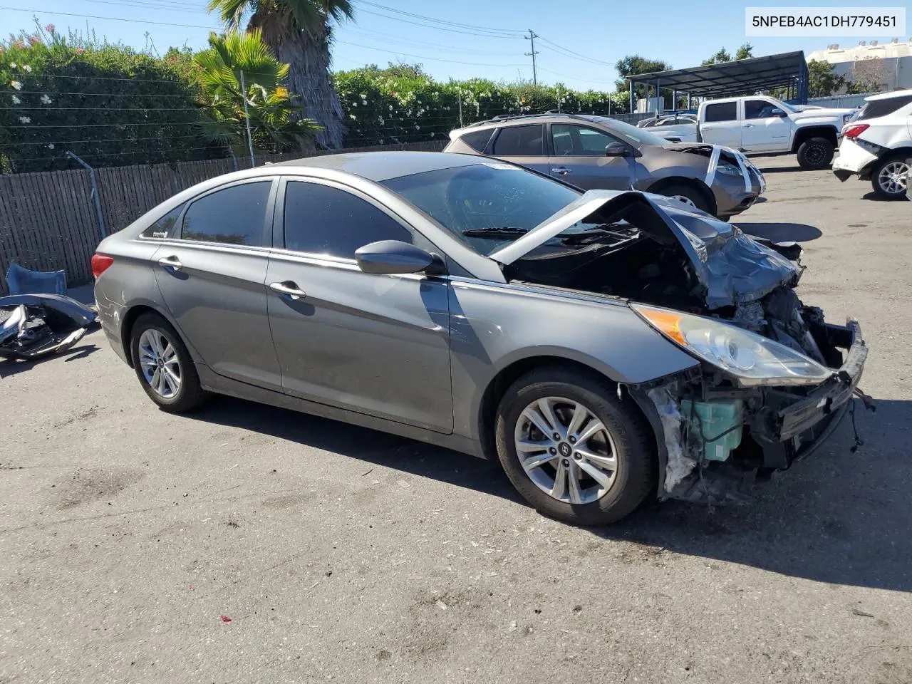 2013 Hyundai Sonata Gls VIN: 5NPEB4AC1DH779451 Lot: 67775914