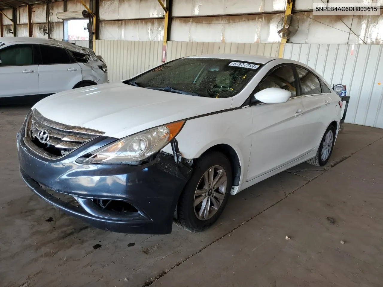 2013 Hyundai Sonata Gls VIN: 5NPEB4AC6DH803615 Lot: 67877704