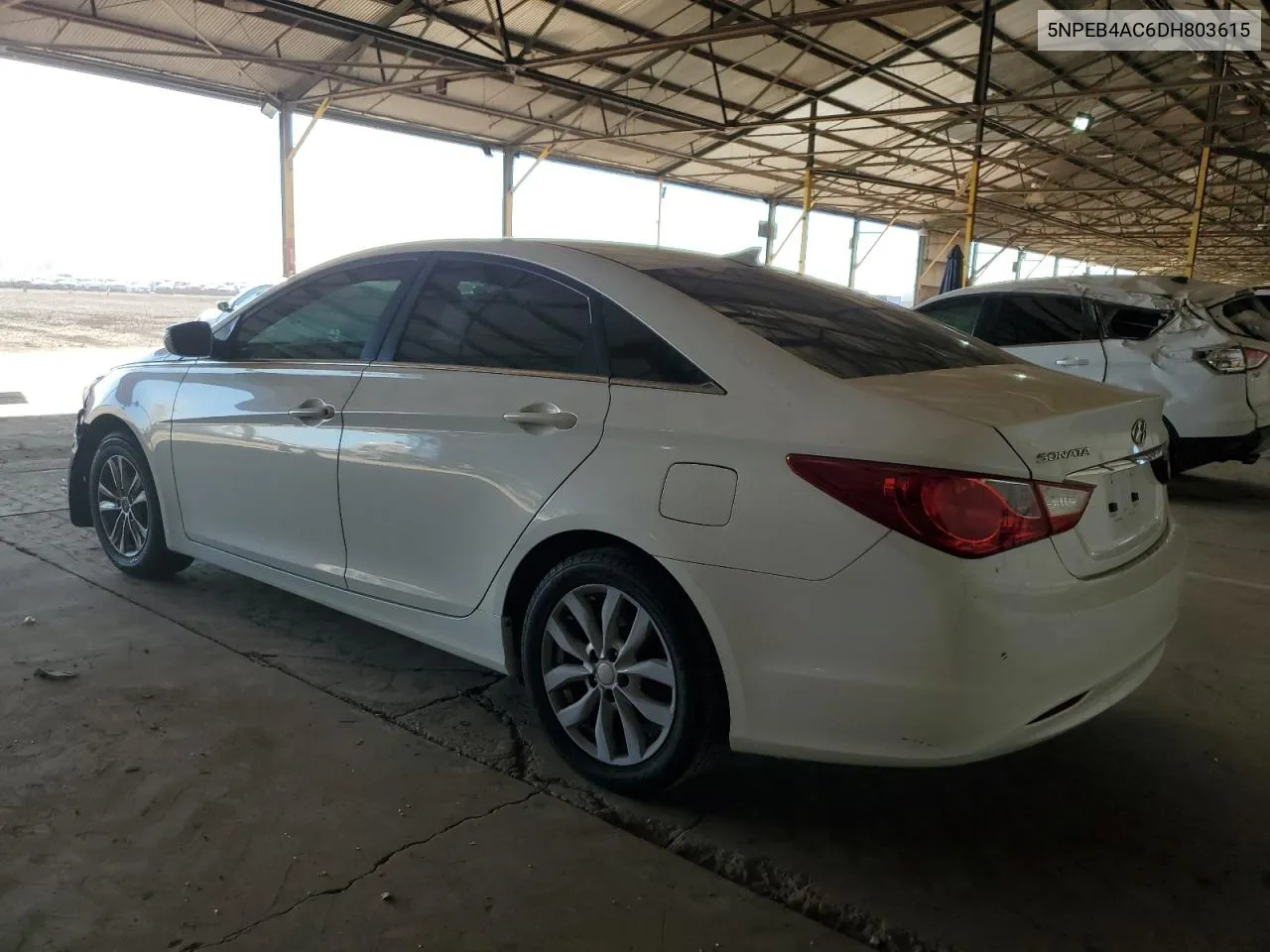 2013 Hyundai Sonata Gls VIN: 5NPEB4AC6DH803615 Lot: 67877704