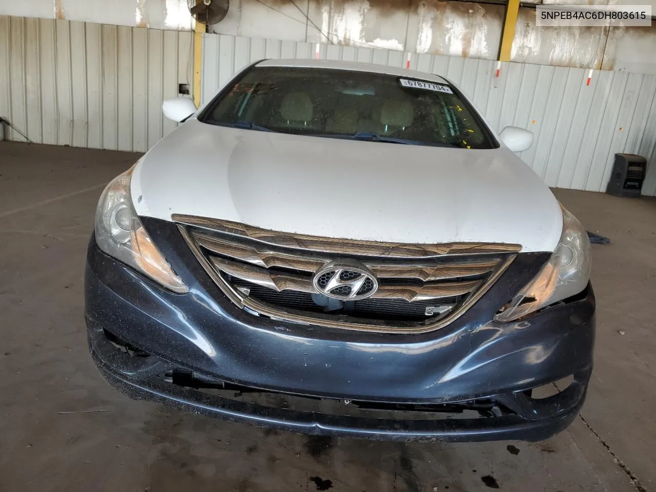 2013 Hyundai Sonata Gls VIN: 5NPEB4AC6DH803615 Lot: 67877704