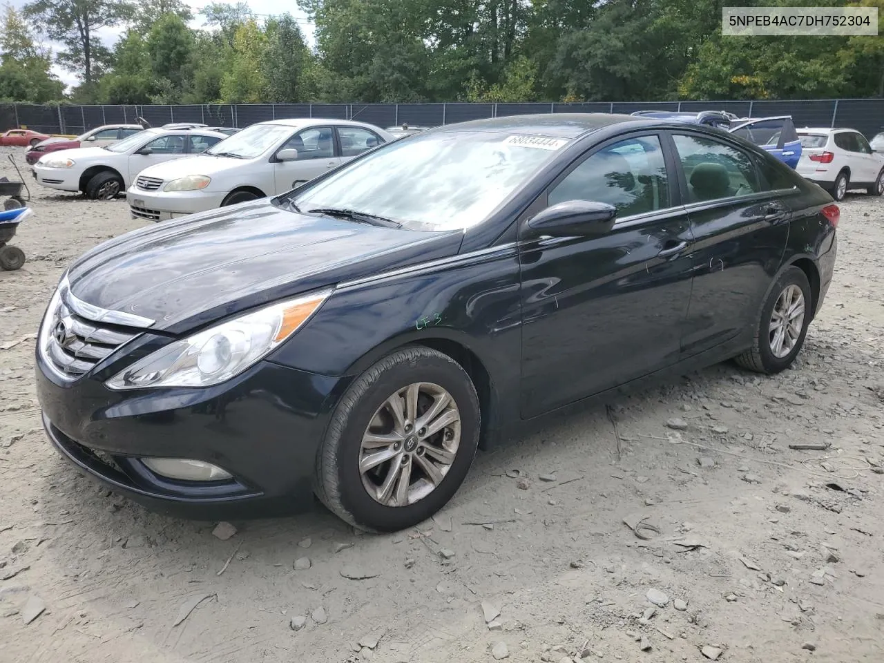 2013 Hyundai Sonata Gls VIN: 5NPEB4AC7DH752304 Lot: 68034444