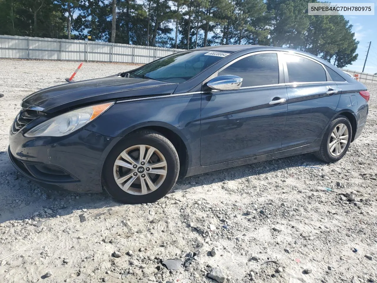 2013 Hyundai Sonata Gls VIN: 5NPEB4AC7DH780975 Lot: 68038864