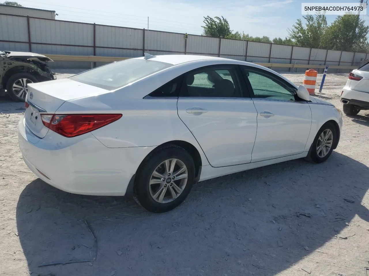 2013 Hyundai Sonata Gls VIN: 5NPEB4AC0DH764973 Lot: 68085694