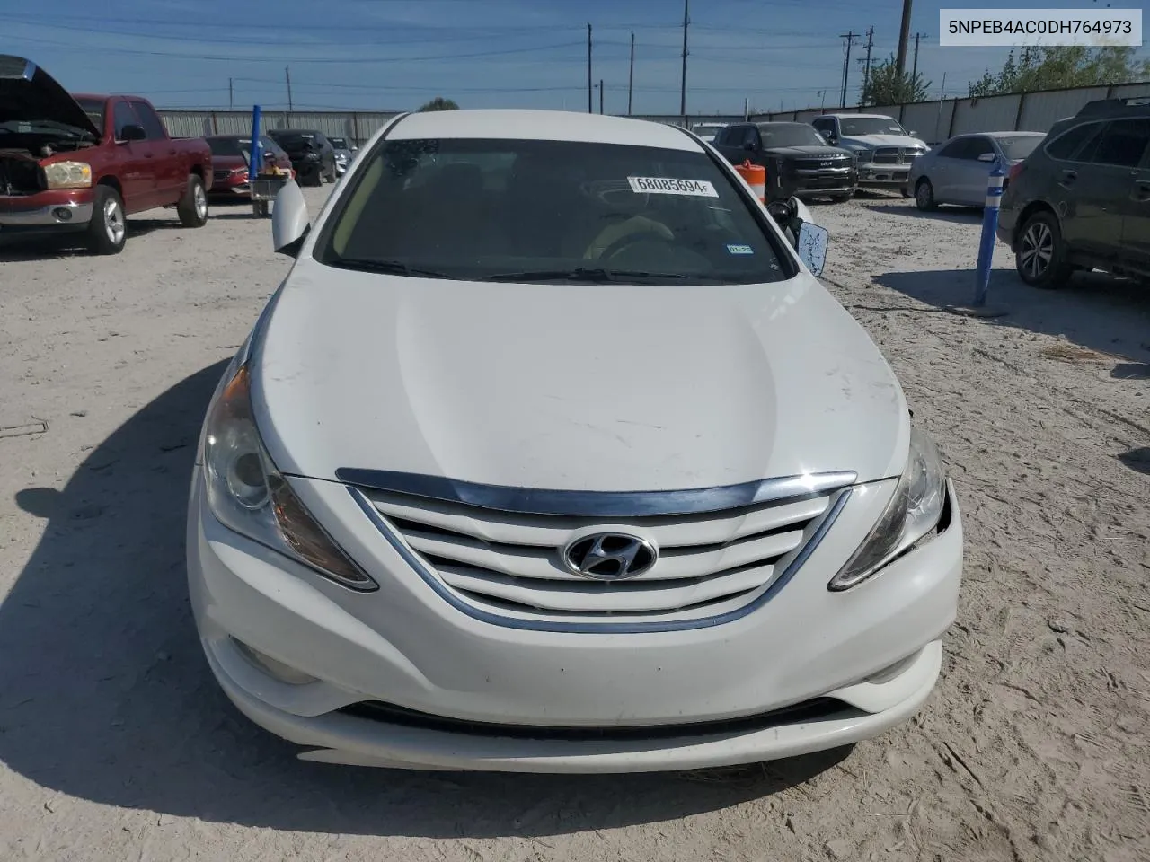 2013 Hyundai Sonata Gls VIN: 5NPEB4AC0DH764973 Lot: 68085694