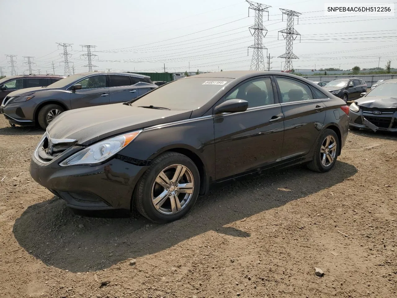 2013 Hyundai Sonata Gls VIN: 5NPEB4AC6DH512256 Lot: 68315714