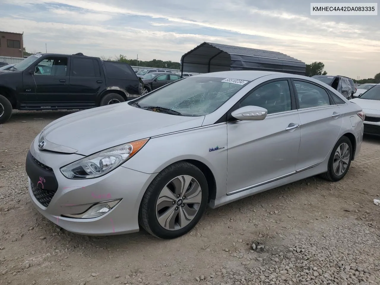 2013 Hyundai Sonata Hybrid VIN: KMHEC4A42DA083335 Lot: 68510234